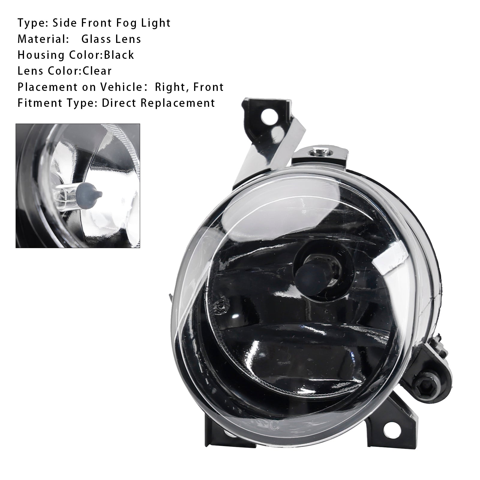 1 voor links mist licht voor Volkswagen Polo 2010-2014 en Tiguan 2008-2011