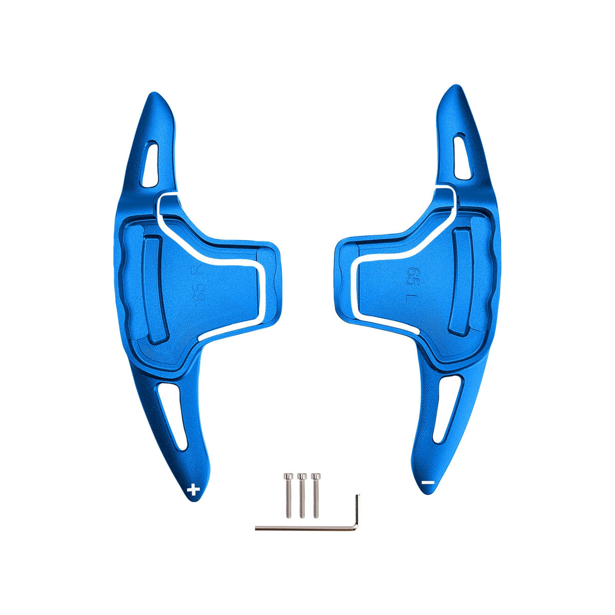 Palettes de changement de vitesse au volant pour Kia K5 2016-2019, aluminium bleu