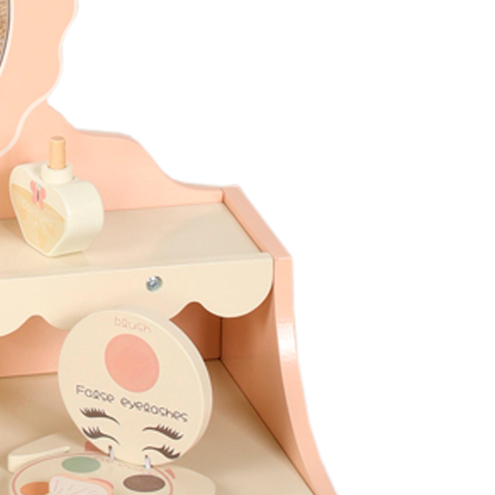 Kindermake-upset met spiegel en lades – kaptafel en make-upspeelgoed voor meisjes, perfect cadeau voor meisjes