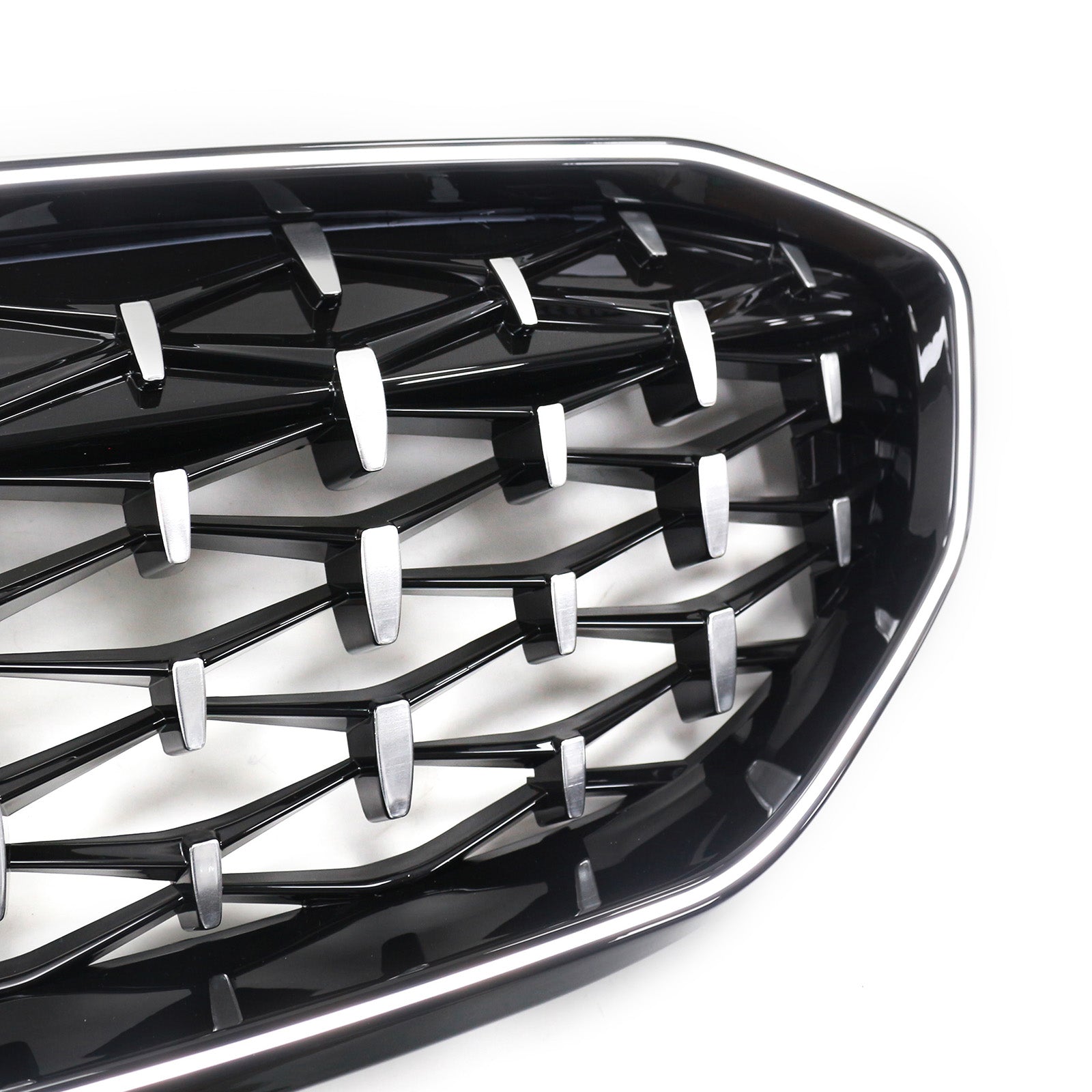 Grille de calandre en forme de diamant pour BMW Série 3 G20 2019-2022 51138072085