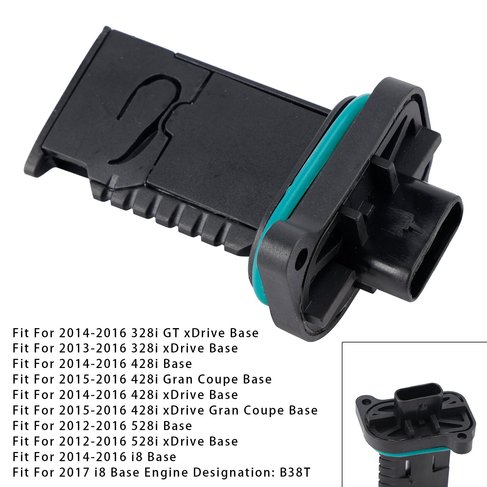 Sensore del misuratore di portata d'massa d'aria per BMW F30 F10 X1 320i 328i 528i 0280218266