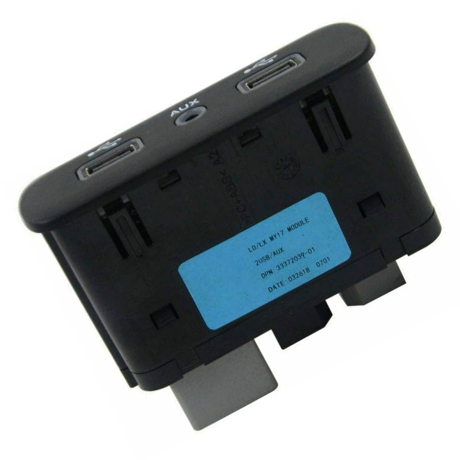 Porta di ricarica USB ausiliaria per Chrysler Dodge Multimedia Hub 2017-2023 68294075AA