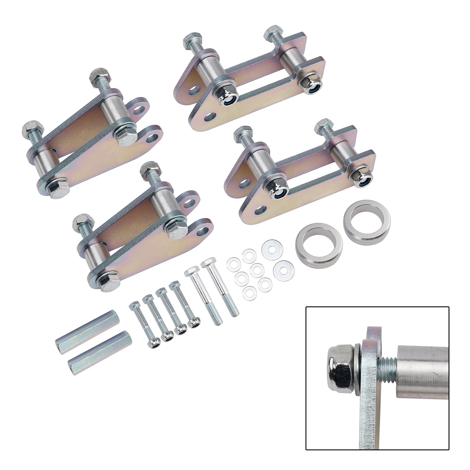 Kit de elevación de suspensión delantera y trasera de 3" para Polaris Ranger XP 1000 2018-2025