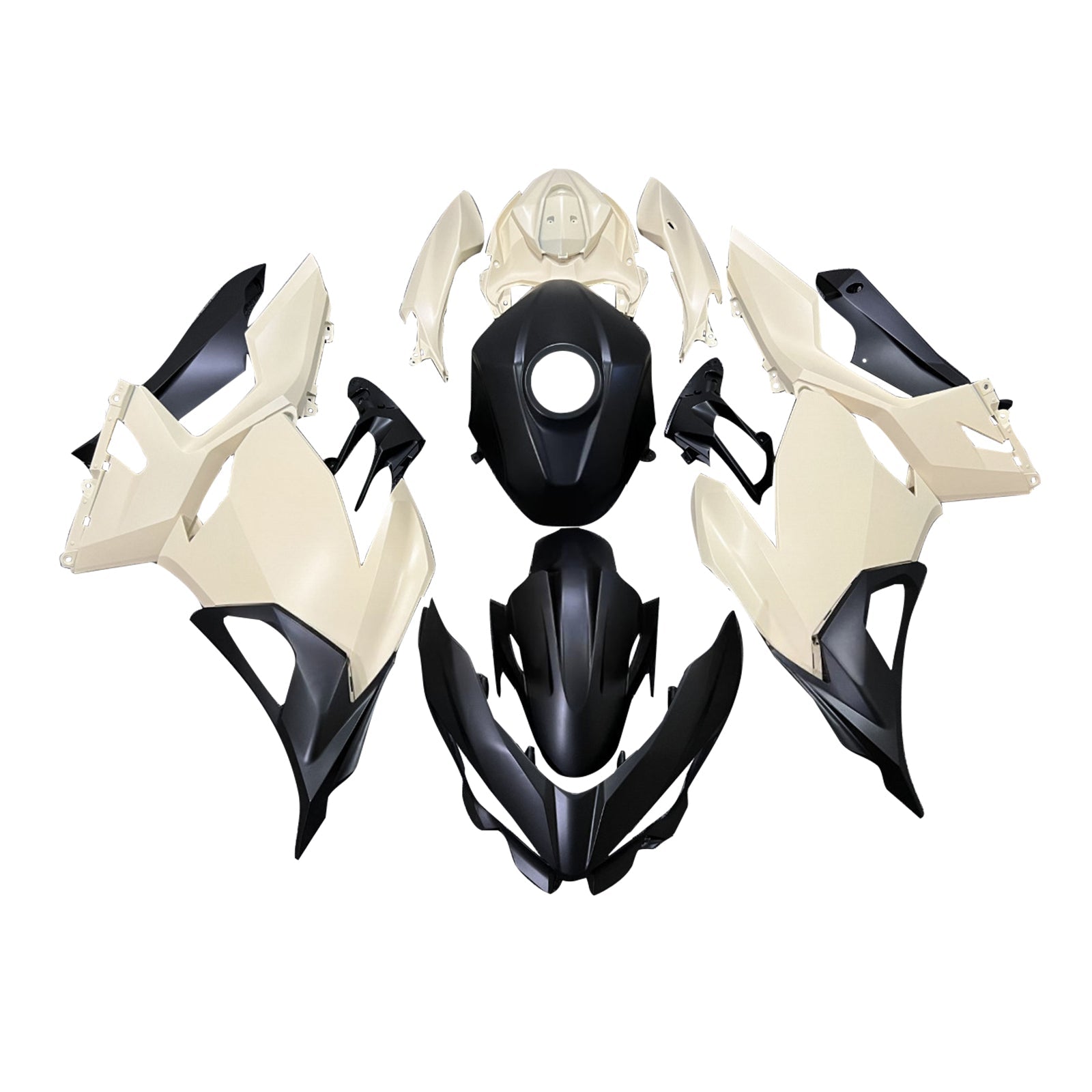 Kit di carenatura a iniezione, carrozzeria in plastica ABS per Kawasaki EX400 Ninja400 2018-2024