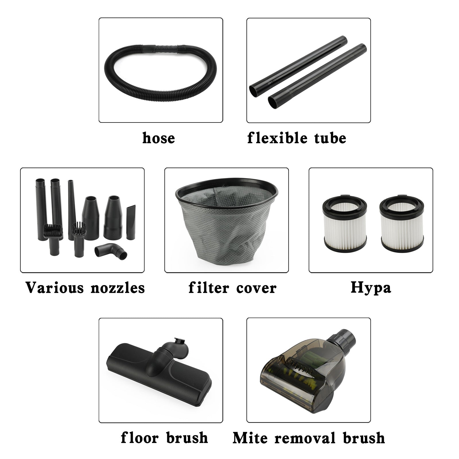 Aspirapolvere 1800W, aspirapolvere asciutto e umido, aspirapolvere industriale 18L