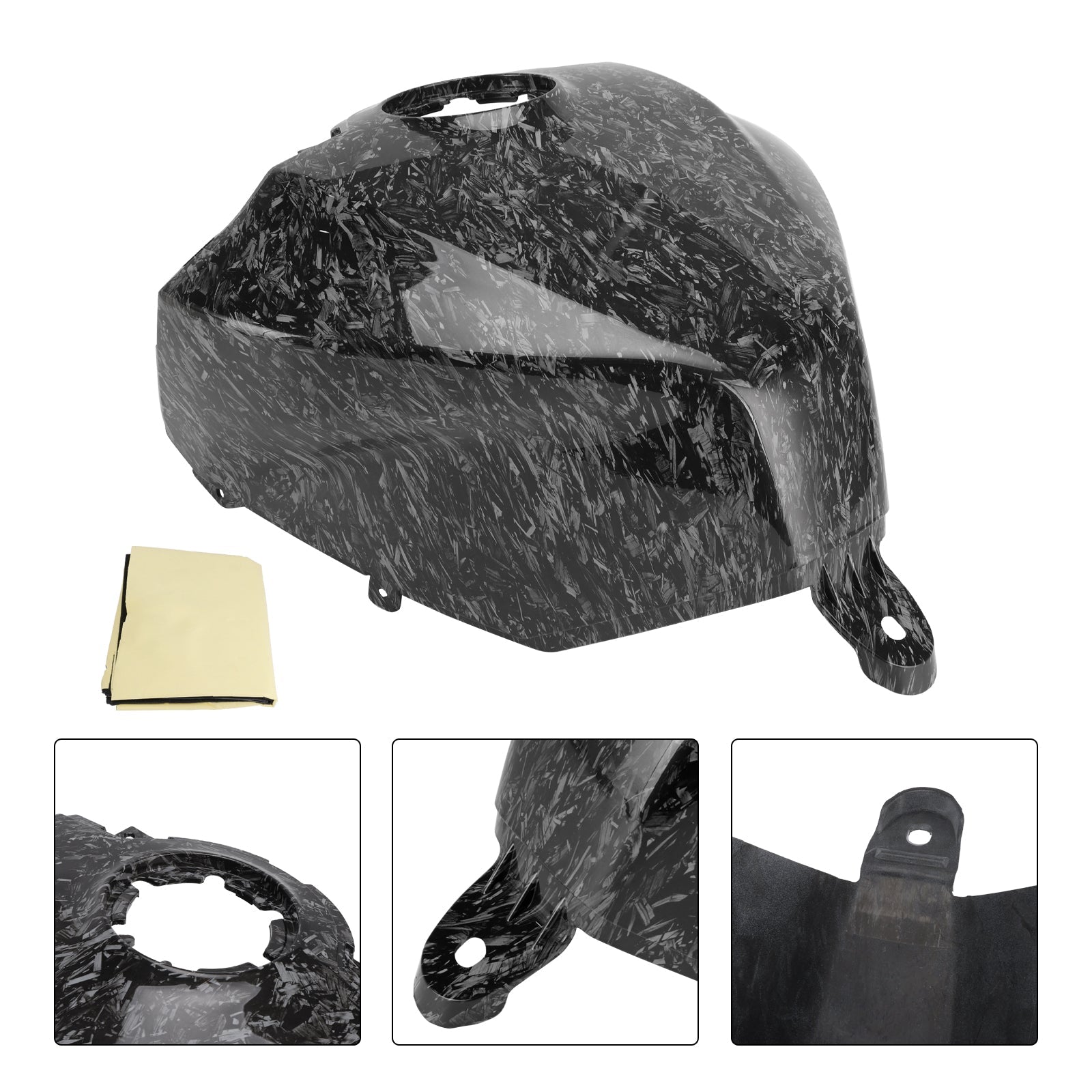 Garniture de carénage de couvercle de réservoir d'essence pour Aprilia RS457 RS 457 2024-2025