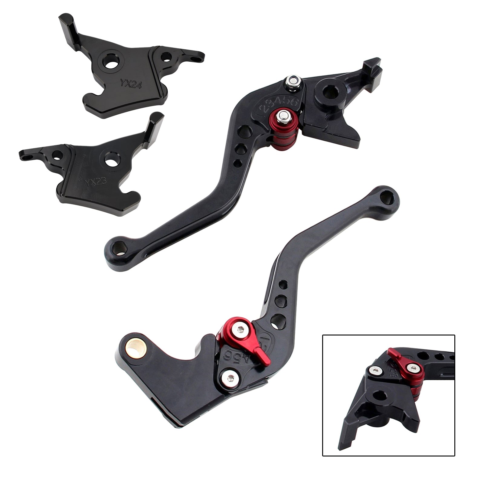 Levier de frein et d'embrayage court neuf pour YAMAHA XMAX 300 (2023-2025)