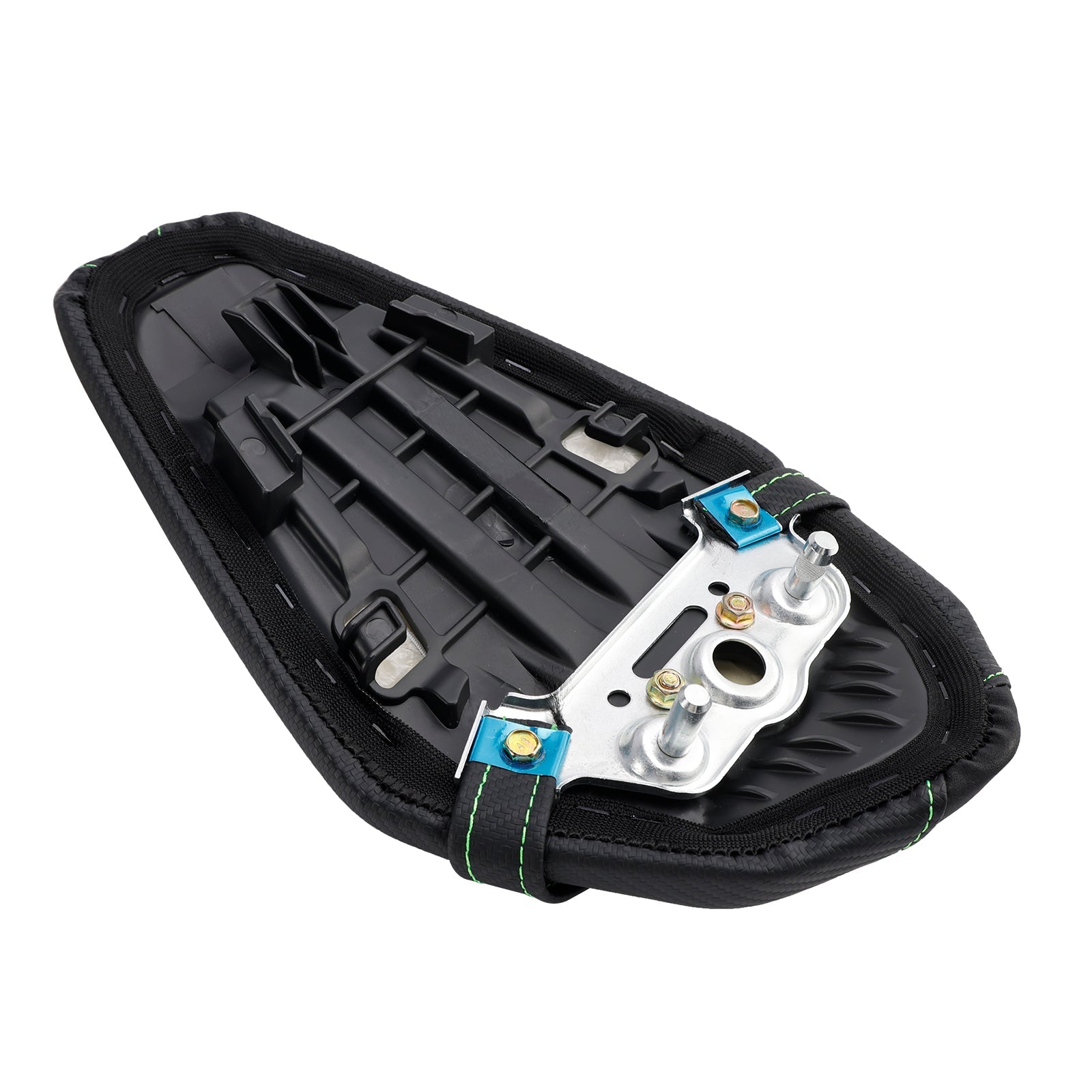 Cojín de asiento del pasajero trasero de poliuretano trasero con cos de costuras planas para Kawasaki ZX-10R/RR 2021-2023