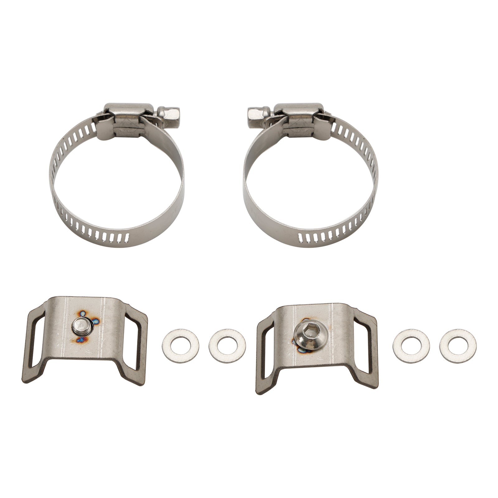 Couvercle de support latéral d'échappement Honda Crf 250 300 2021-2023 Couvercle décoratif en acier