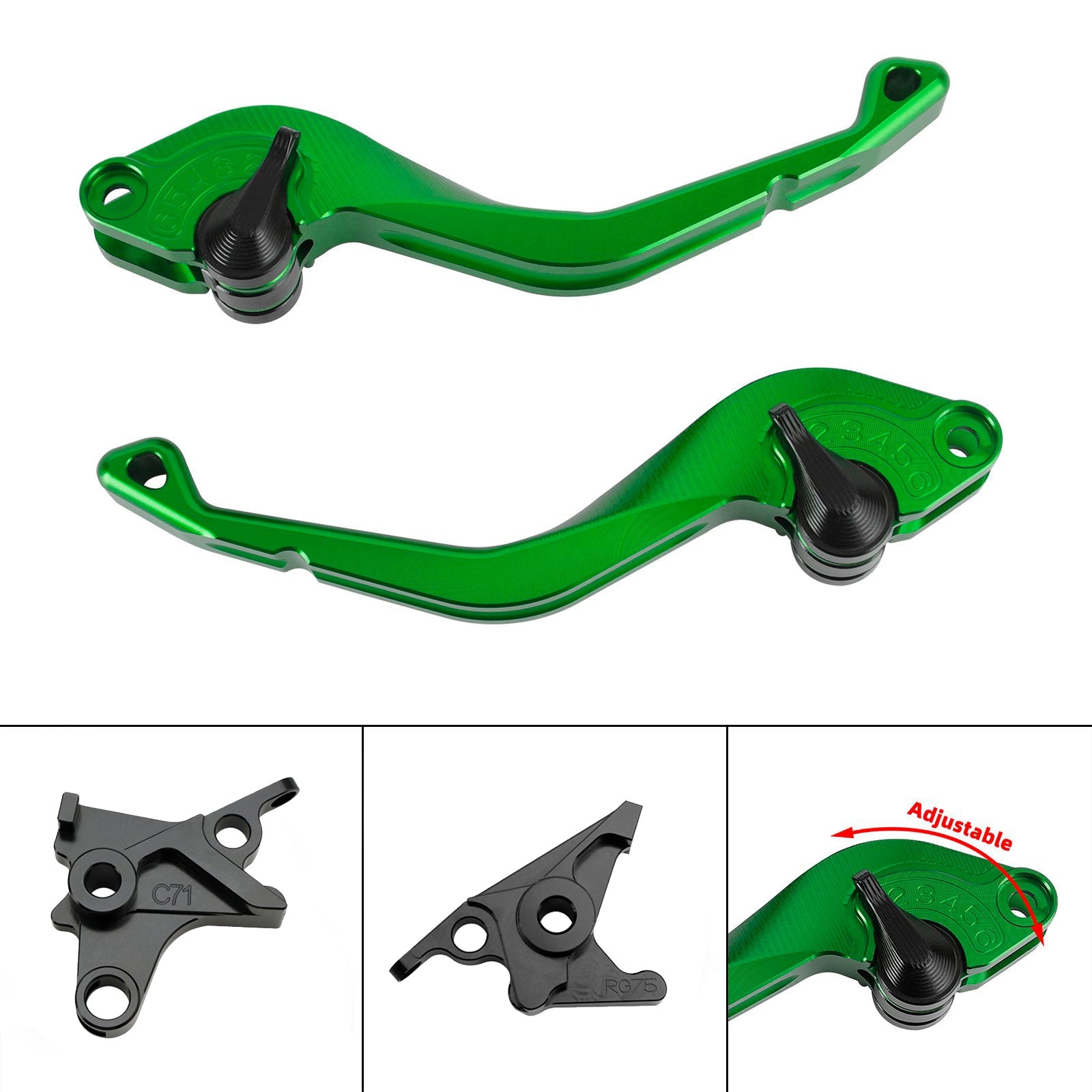 CNC: n lyhyt kytkinjarruvipu, joka on sopeutunut BMW R: hen yhdeksän T /Pure /Racer 2017-2023