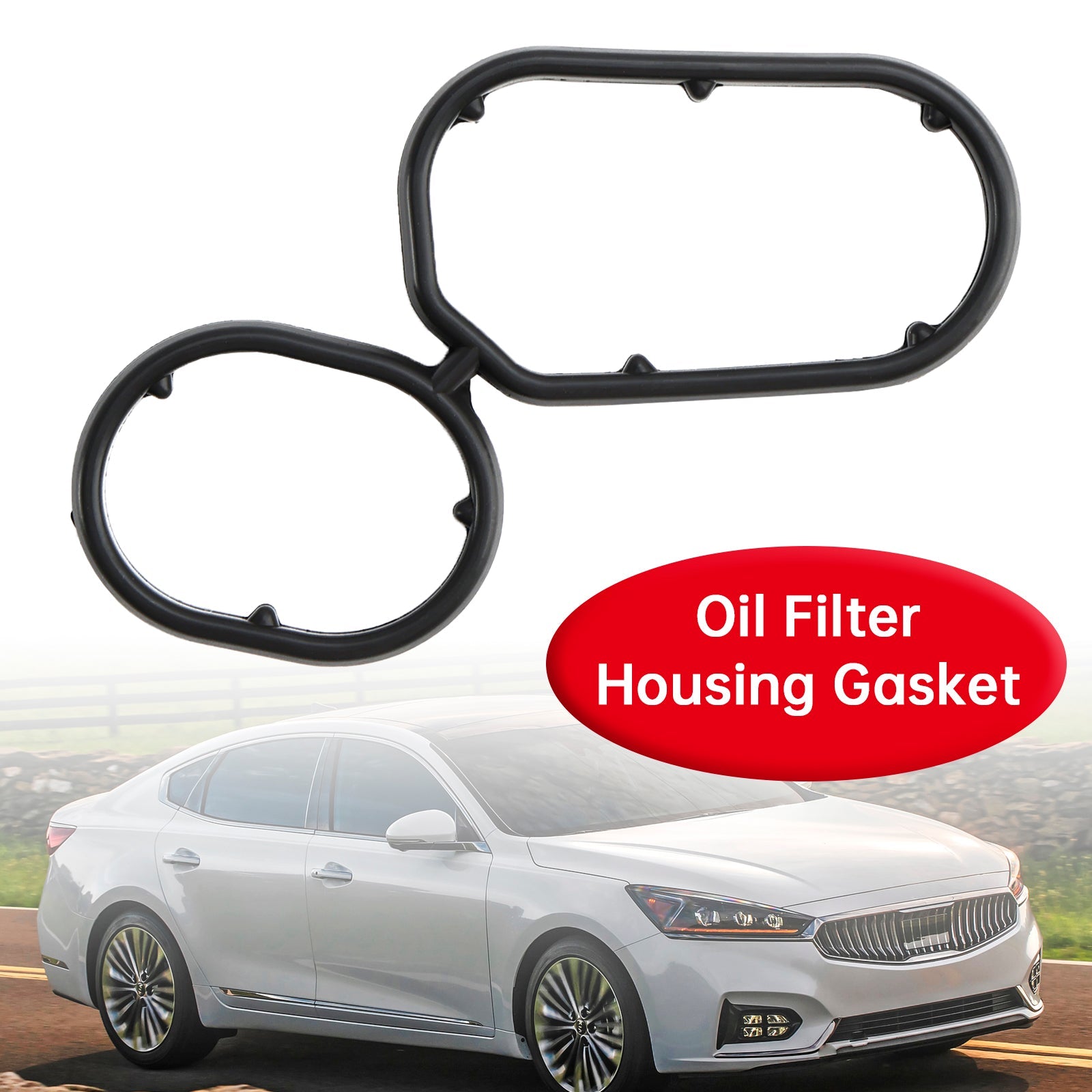 26345-3LAA0 Custodia per filtro dell'olio motore per Kia Sorento 3.3L 2018-2020