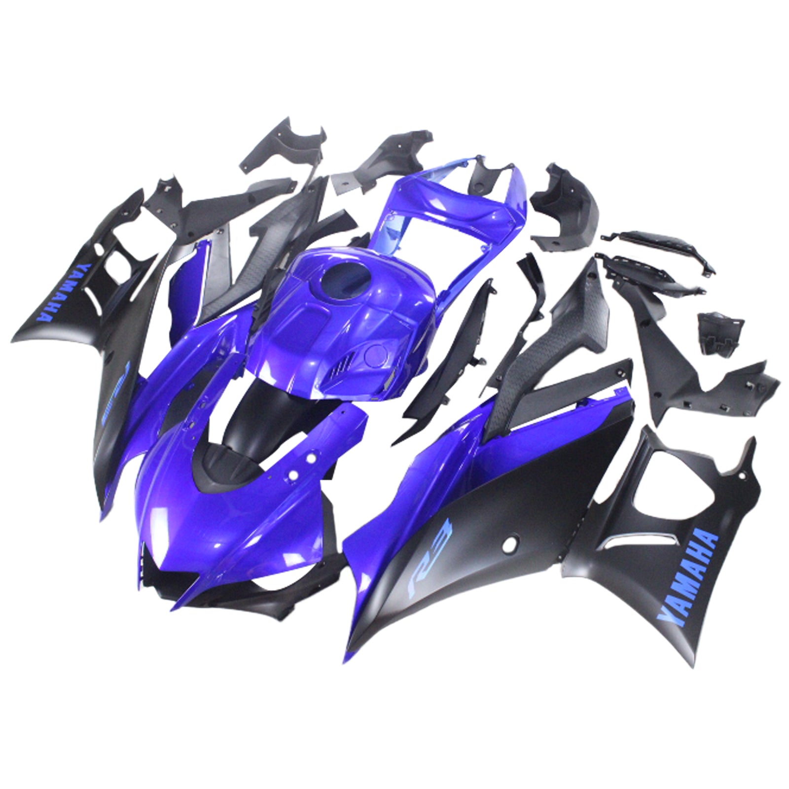 Kit de carénage en plastique ABS pour Yamaha YZF R3 R25 2022-2024
