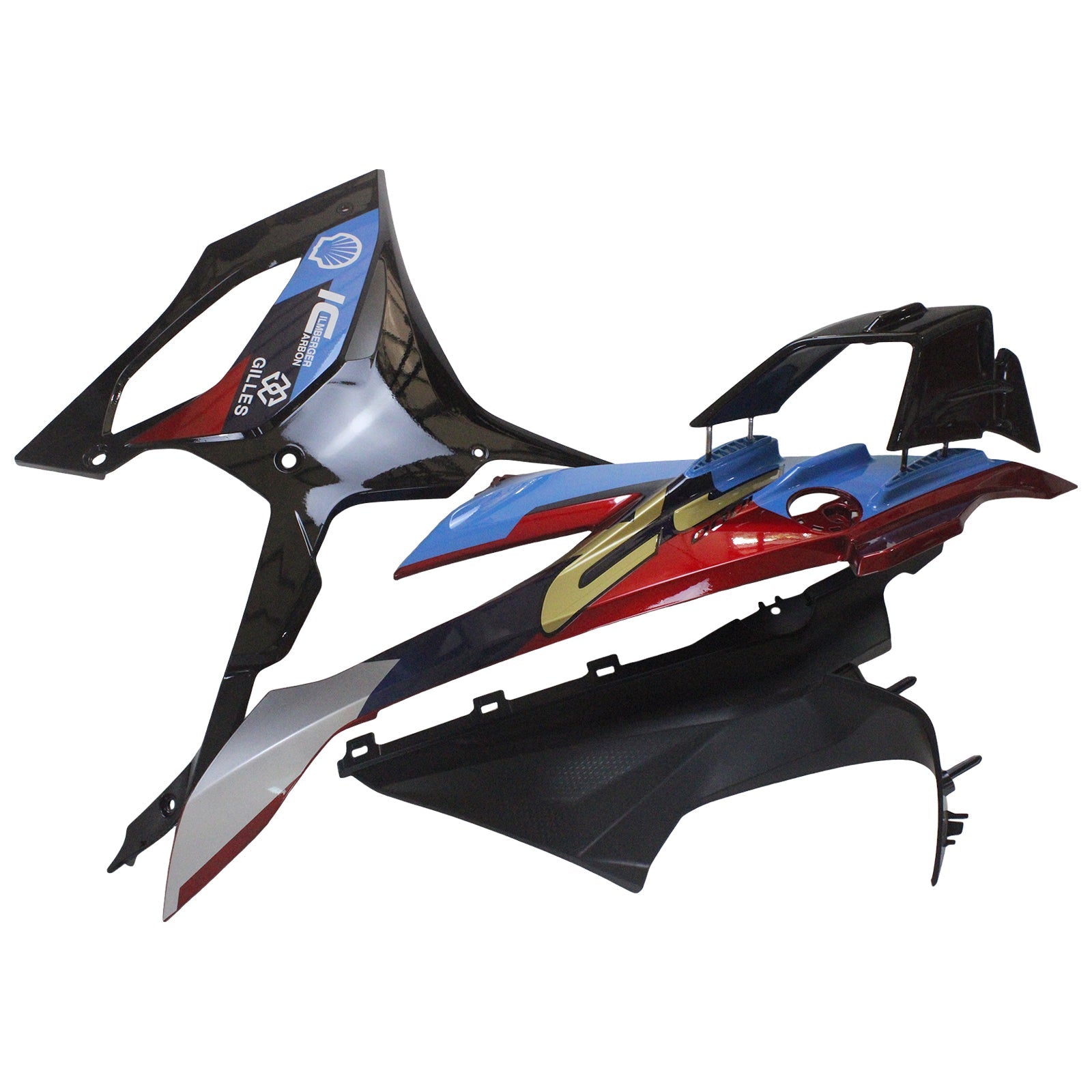 2023-2024 BMW S1000RR -sarja injektiokorrierin muovisesta ABS: stä