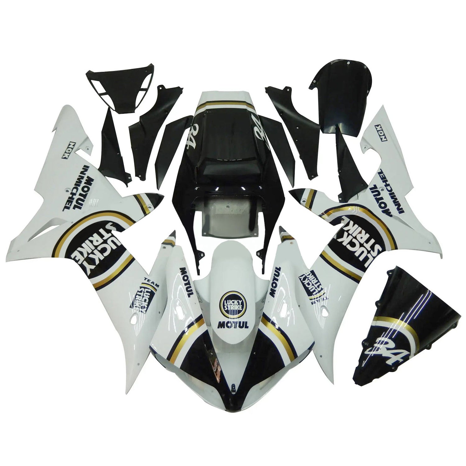 Kit carenatura iniezione Yamaha YZF 1000 R1 2002-2003 Carrozzeria in plastica ABS