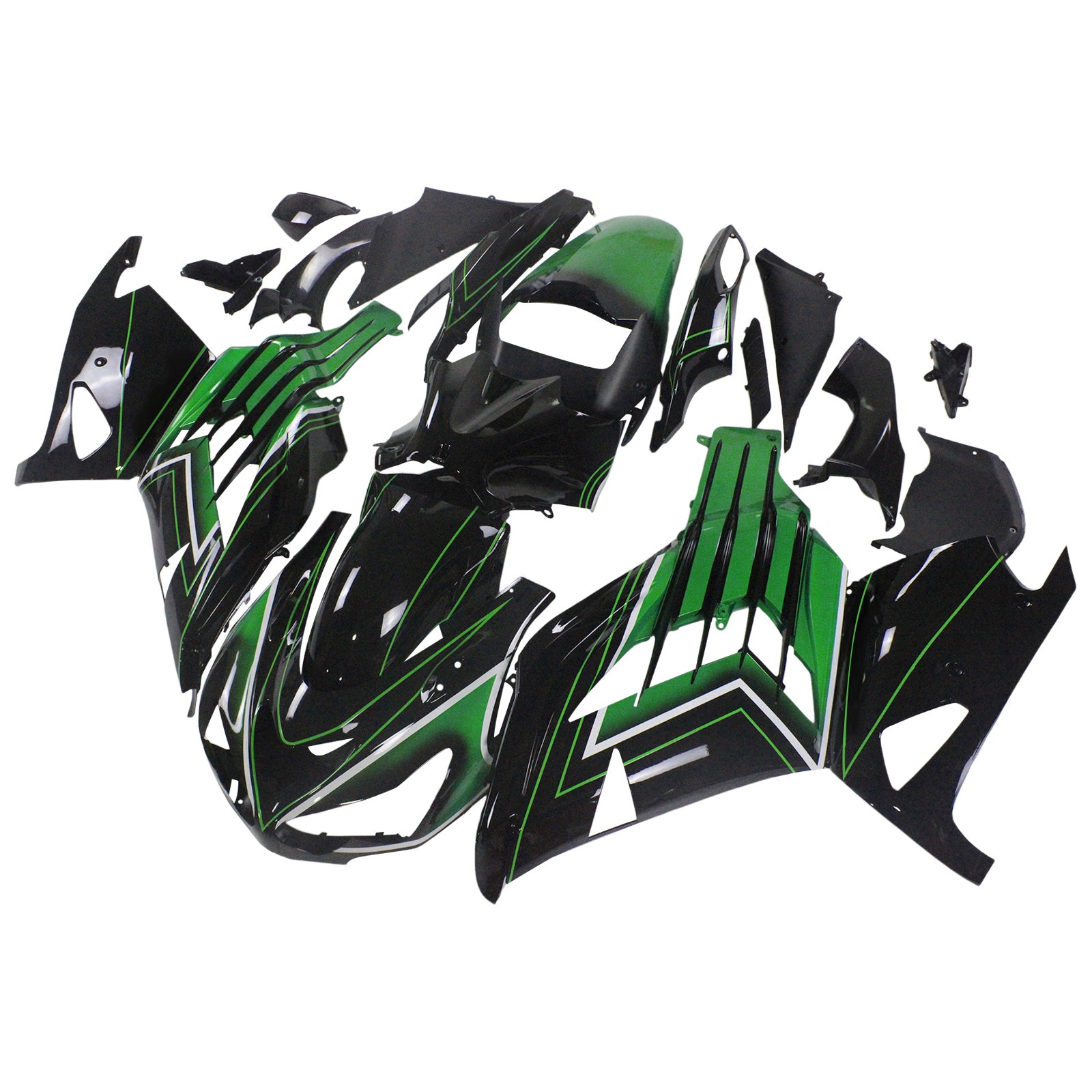 Kit de carénage par injection, carrosserie adaptée à la Kawasaki ZX14R ZZR1400 2012-2026
