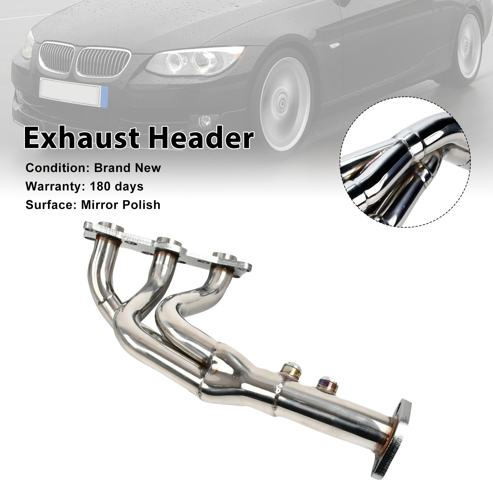 Kolektor wydechowy do BMW E92 325i, 328i, 328xi i 330i (2007-2013)