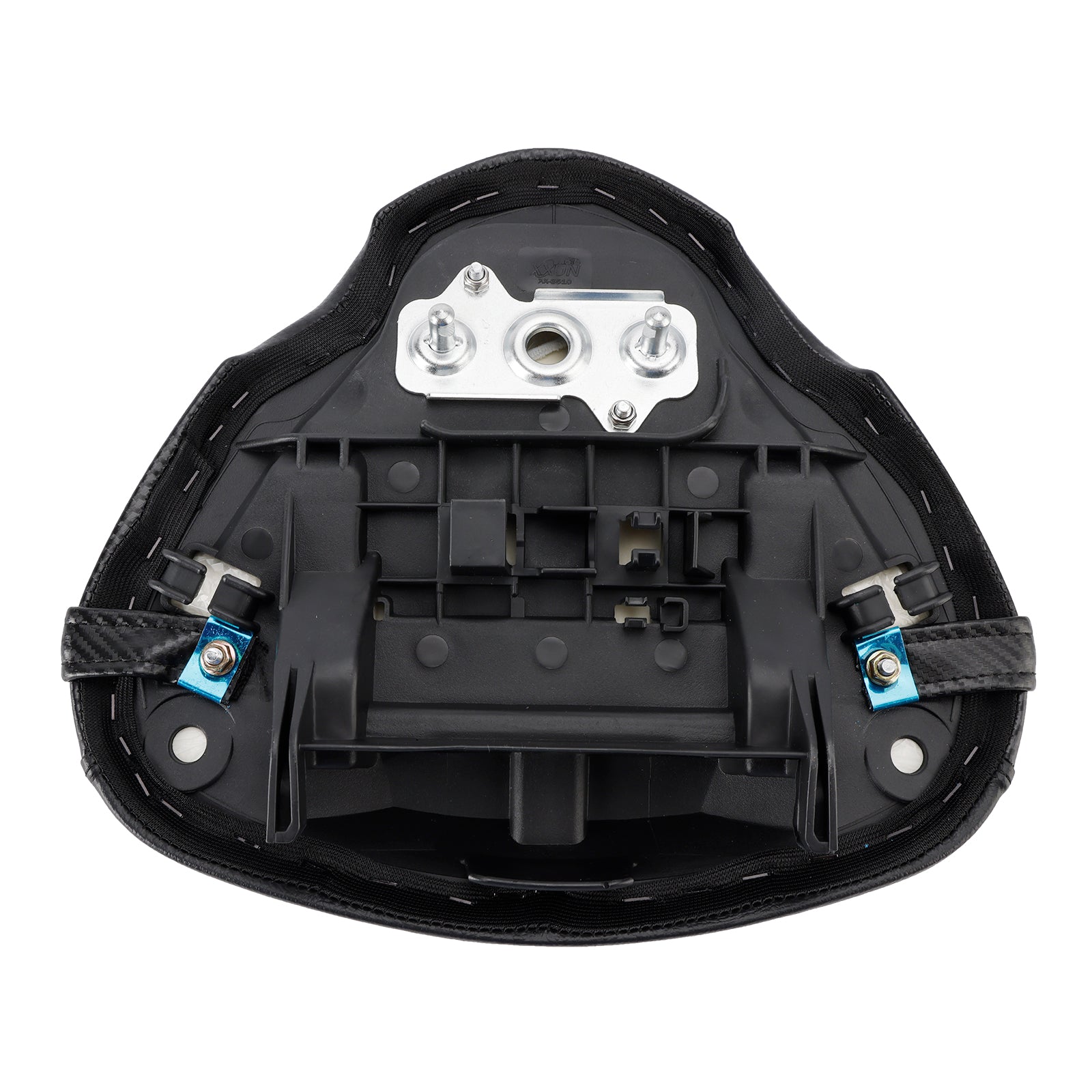 Cojín de asiento trasero plano de poliuretano blanco para pasajero Suzuki Hayabusa GSX1300R (2022-2024).