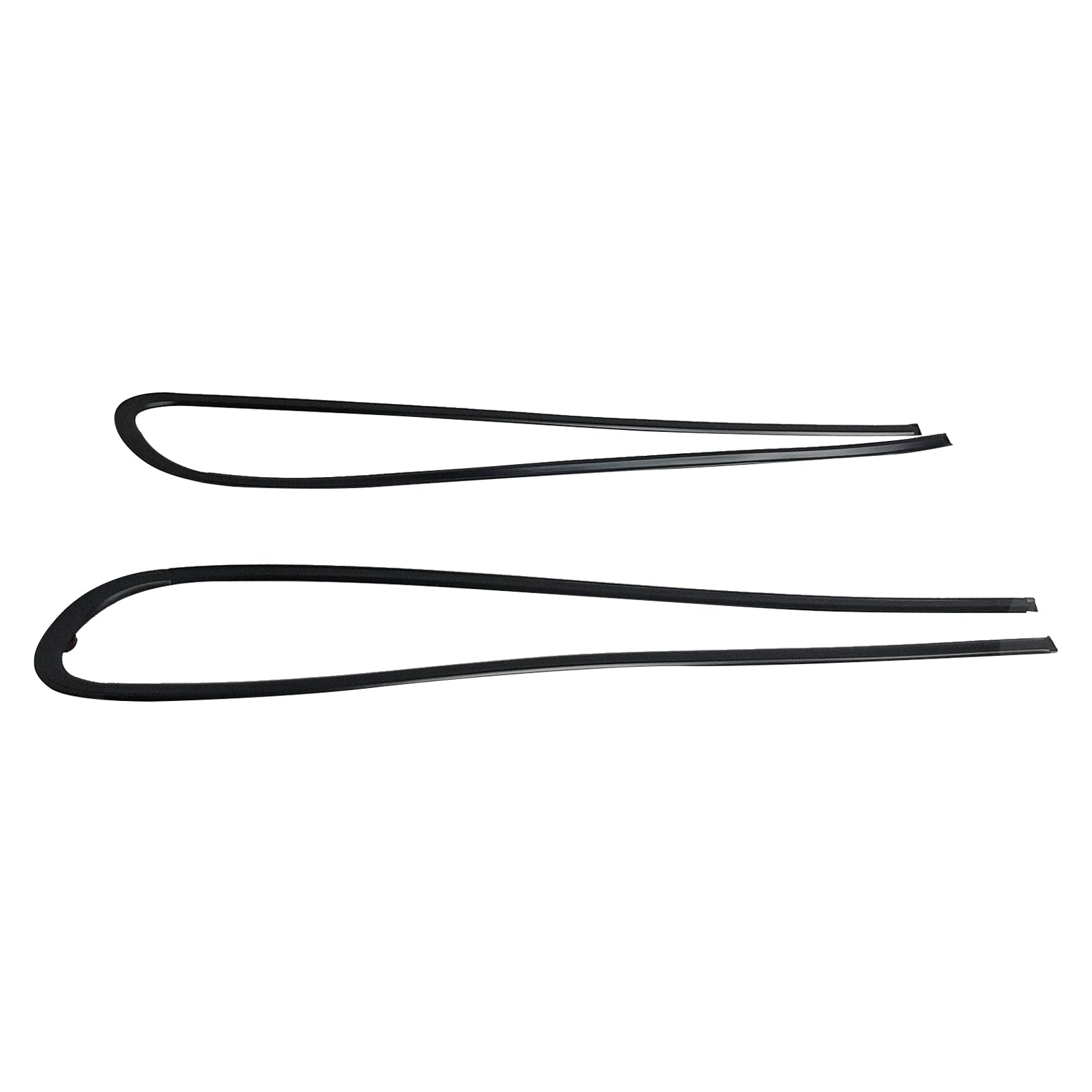 1988-1991 HONDA CR-X CRX EF8 Tuulilasin lasilista (2 kpl) Oikea ja Vasen 73810-SH2-003 73860SH2003