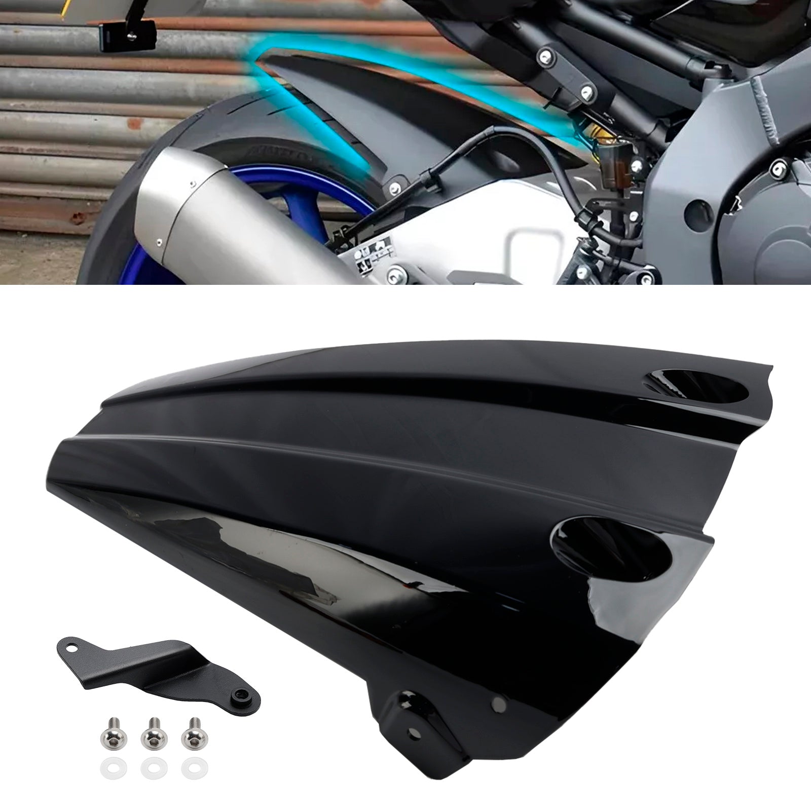 Achterbalkrooster voor Yamaha MT-10/SP MT10 2016-2024