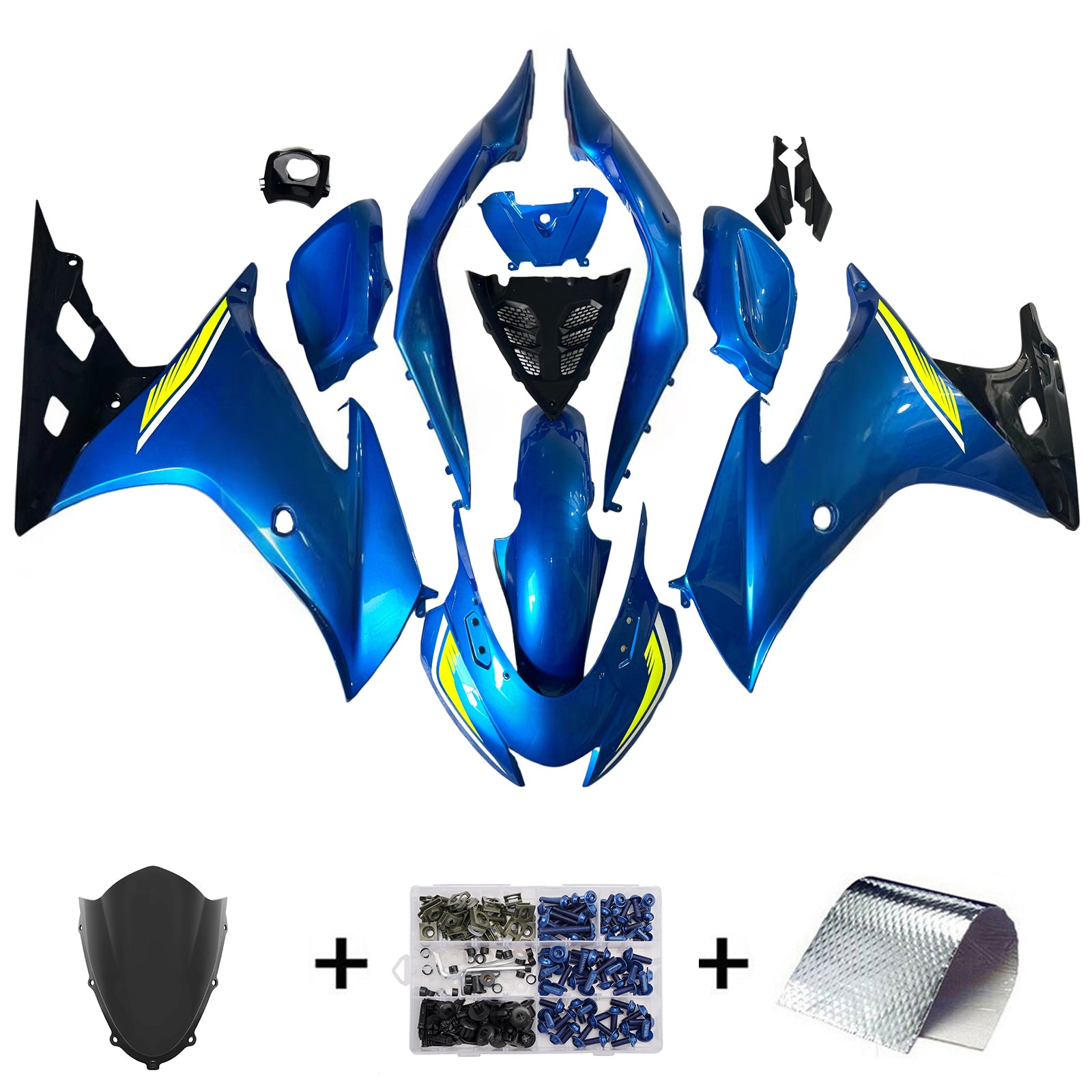 Kit de carénage pour Suzuki GSX-R125 2017-2024 (compatible uniquement avec la version américaine)