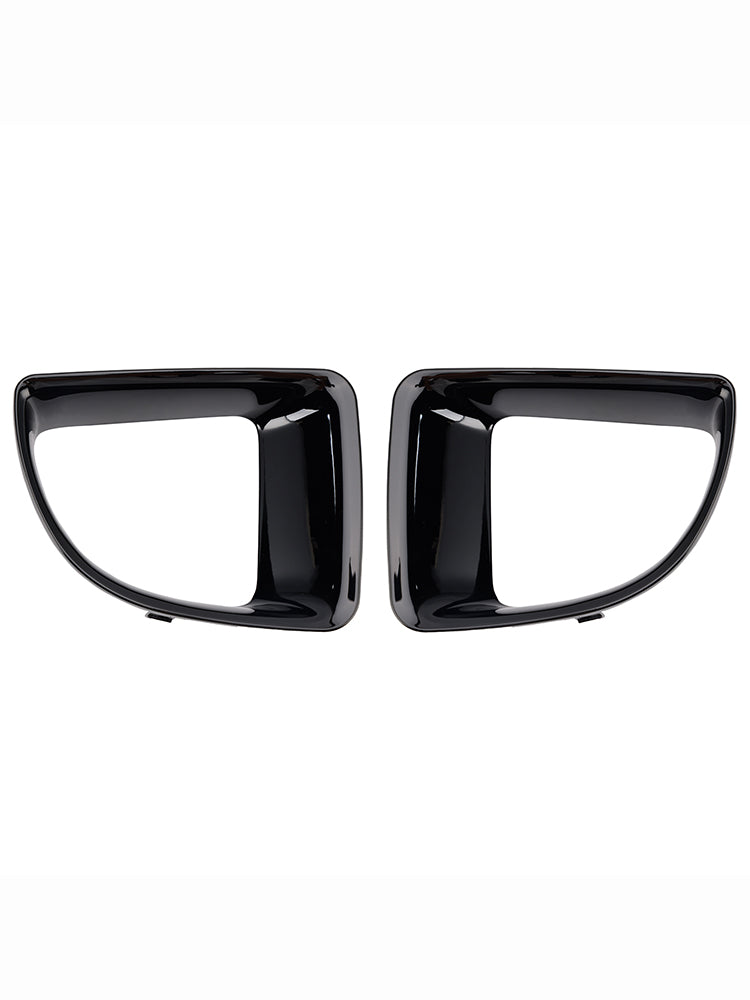 Cadre de conduit d'air avant noir brillant pour Mini Clubman R55 (2010-2012) 51117255117 51117255119