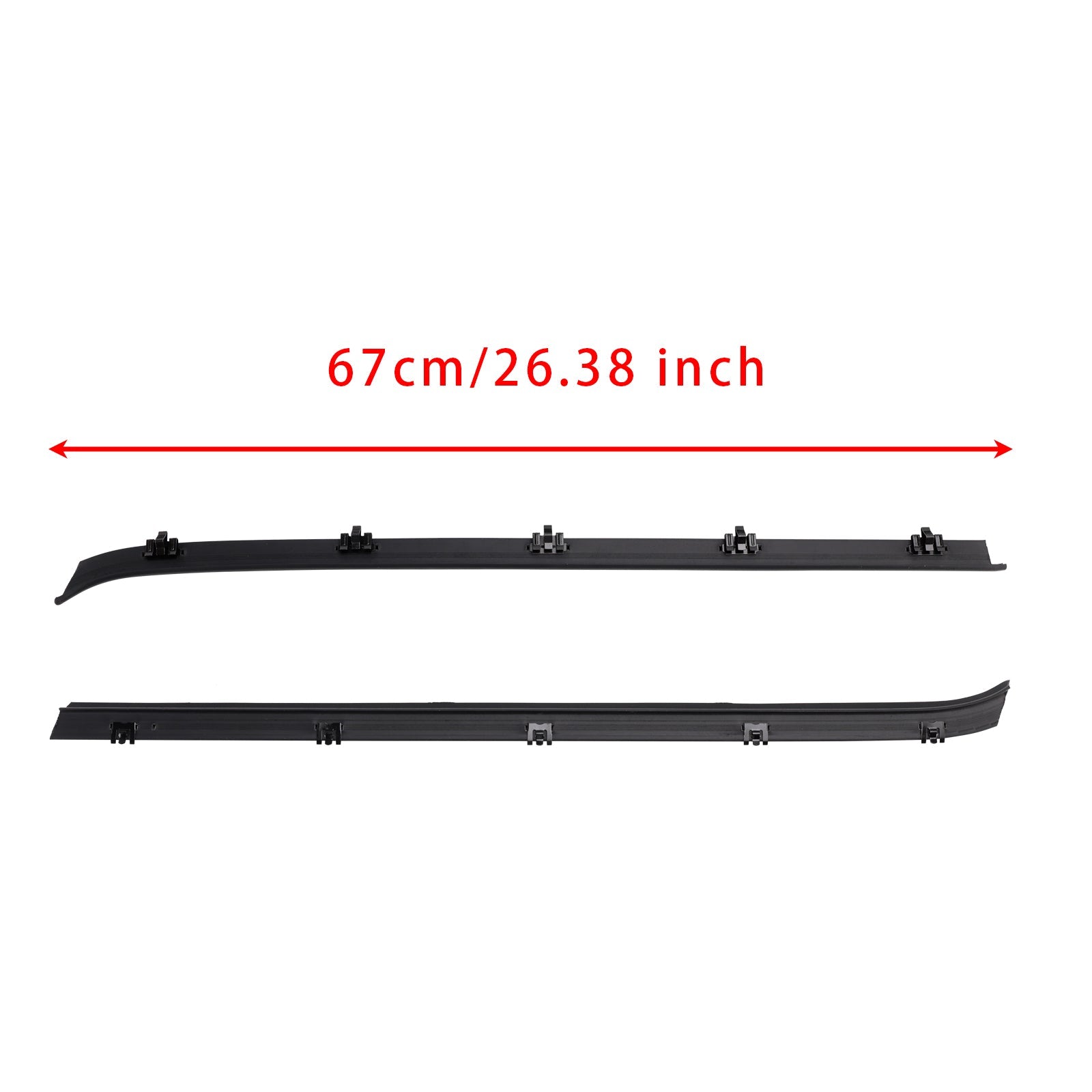 Joints d'étanchéité pour vitres de voiture (4 pièces) + 2 joints pour GMC C1500 C2500 C3500 K1500 K2500 K3500