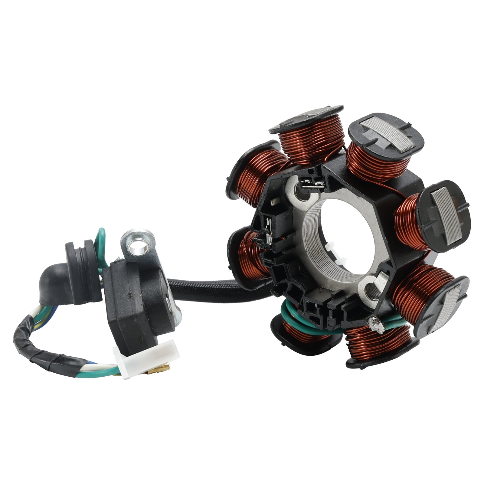 Honda Wave 125 PGMFi 2007-2011 Cewka magneto rozrusznika elektrycznego + regulator napięcia + uszczelka do 31120-KTM-962