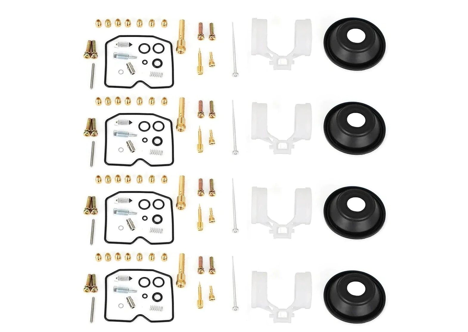 4 Kit de reconstrucción del carburador para Kawasaki Zephyr ZR-7 7S ZR750-H Genérico