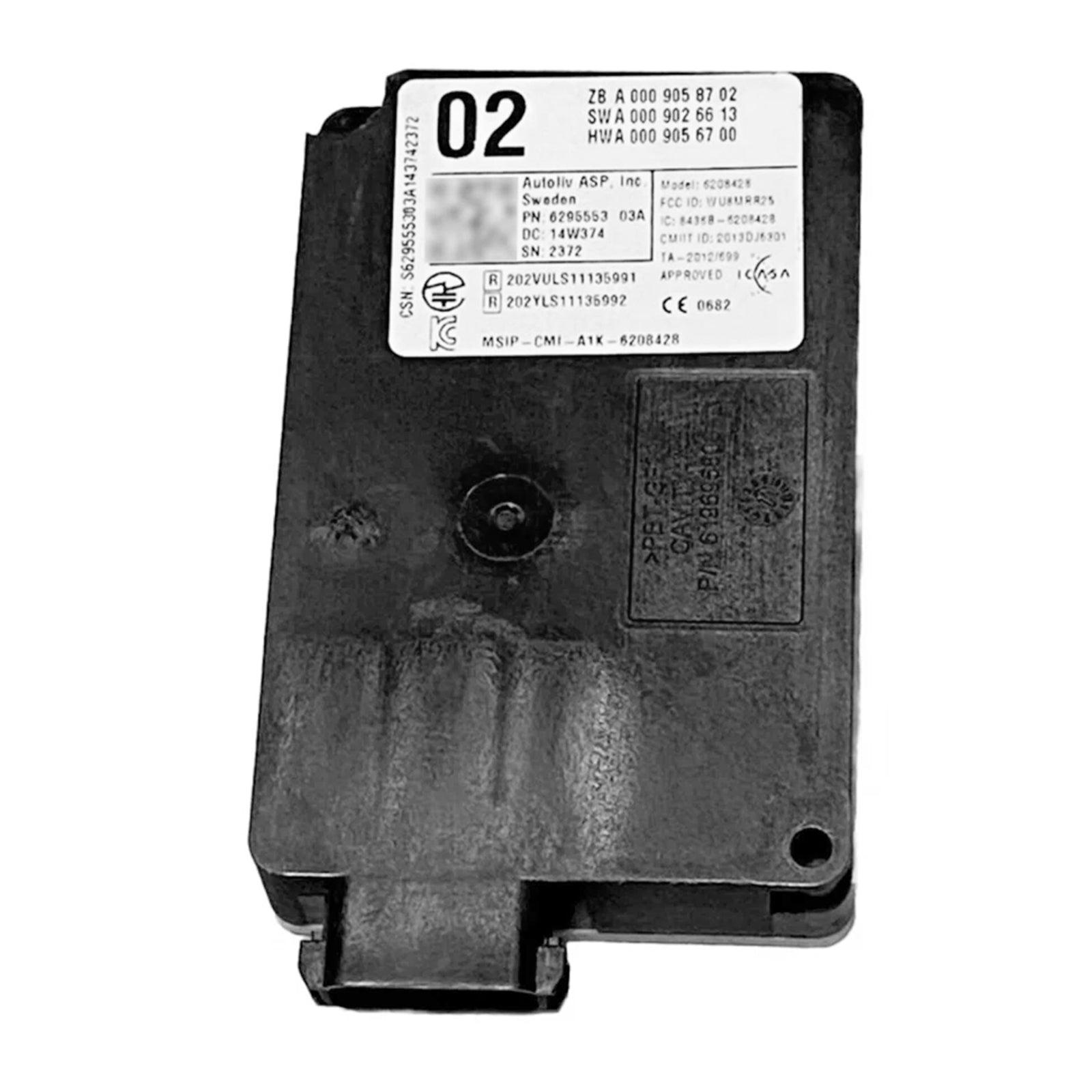 Mercedes Class S (C217) 2014-2019 Nuevo sensor de radar Unidad de control distrital A000905870 A0009026613