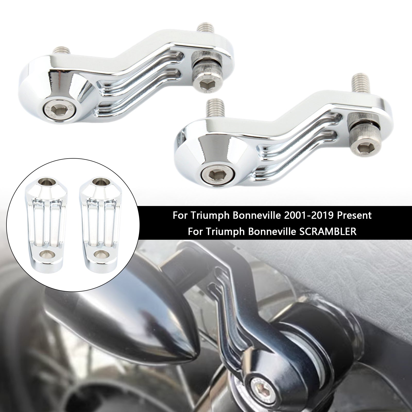 Il supporto lampeggiante posteriore per Bonneville è T100 T120