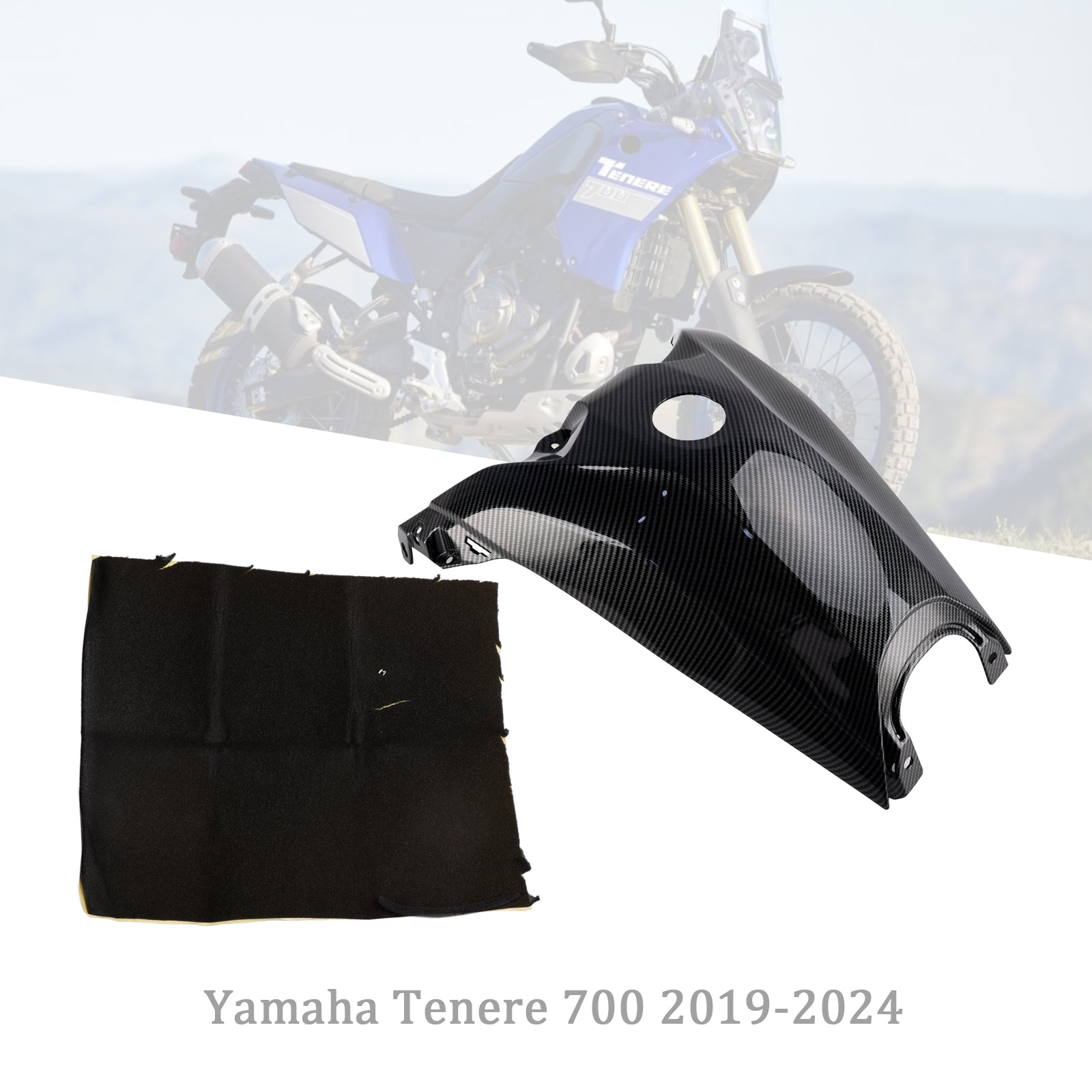 Yamaha Tenere 700 2019-2024 Brandstoftankdekselbeschermer