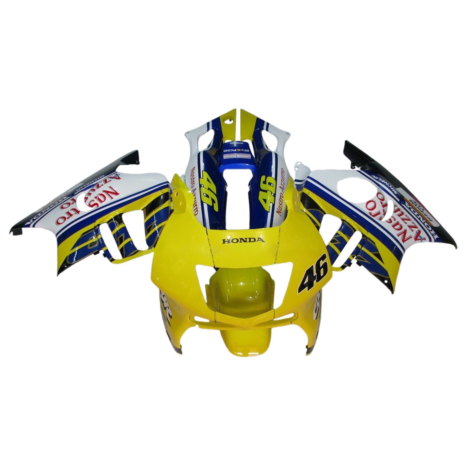 1997-1998 Honda CBR600 F3 Vbrizgavalni komplet plastičnih teles ABS