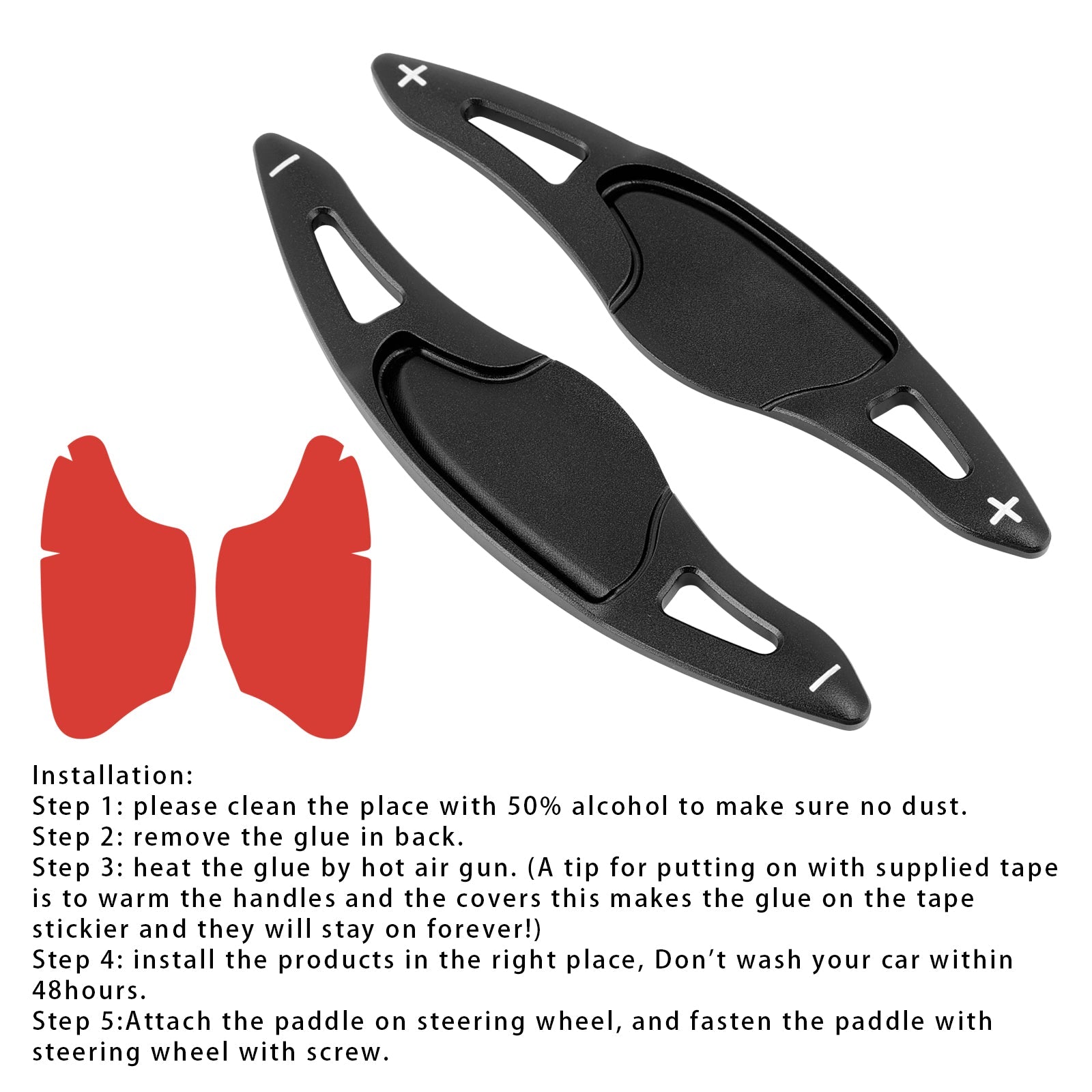 Extension de palettes de changement de vitesse au volant en aluminium pour Honda FIT VEZEL HRV 2014-2020