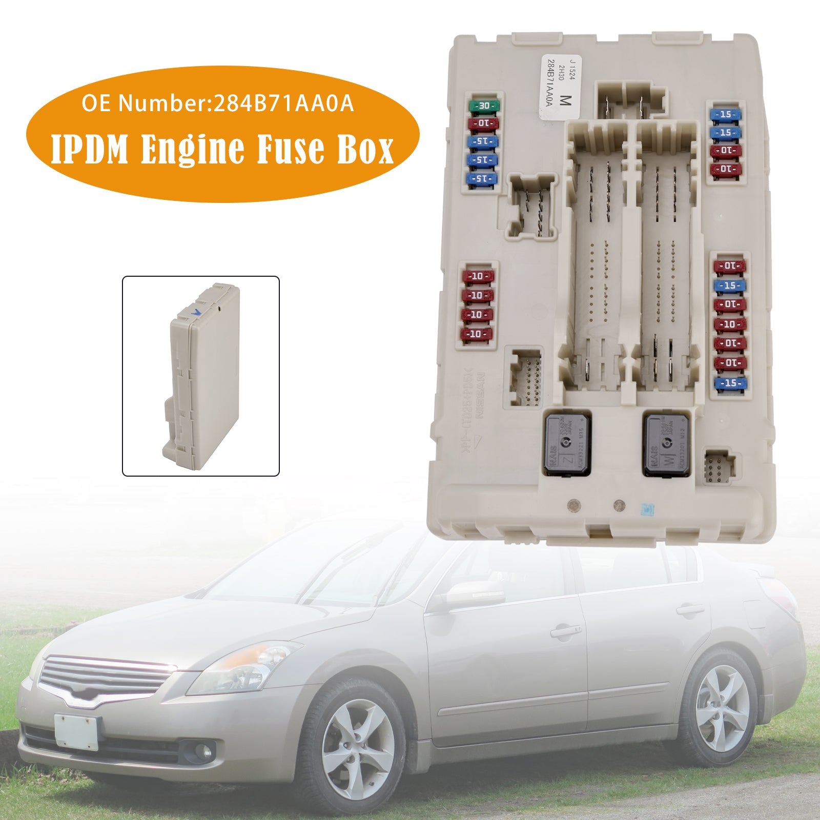 IPDM Motorzekeringkast 284B71AA0A voor Nissan Maxima 2.5L 3.5L 2009-2014