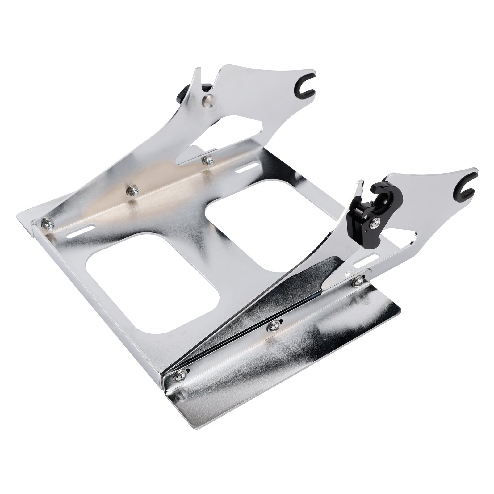 Portapacchi cromato per due persone, compatibile con i modelli Street Electra Glide e Road King (2009-2025).