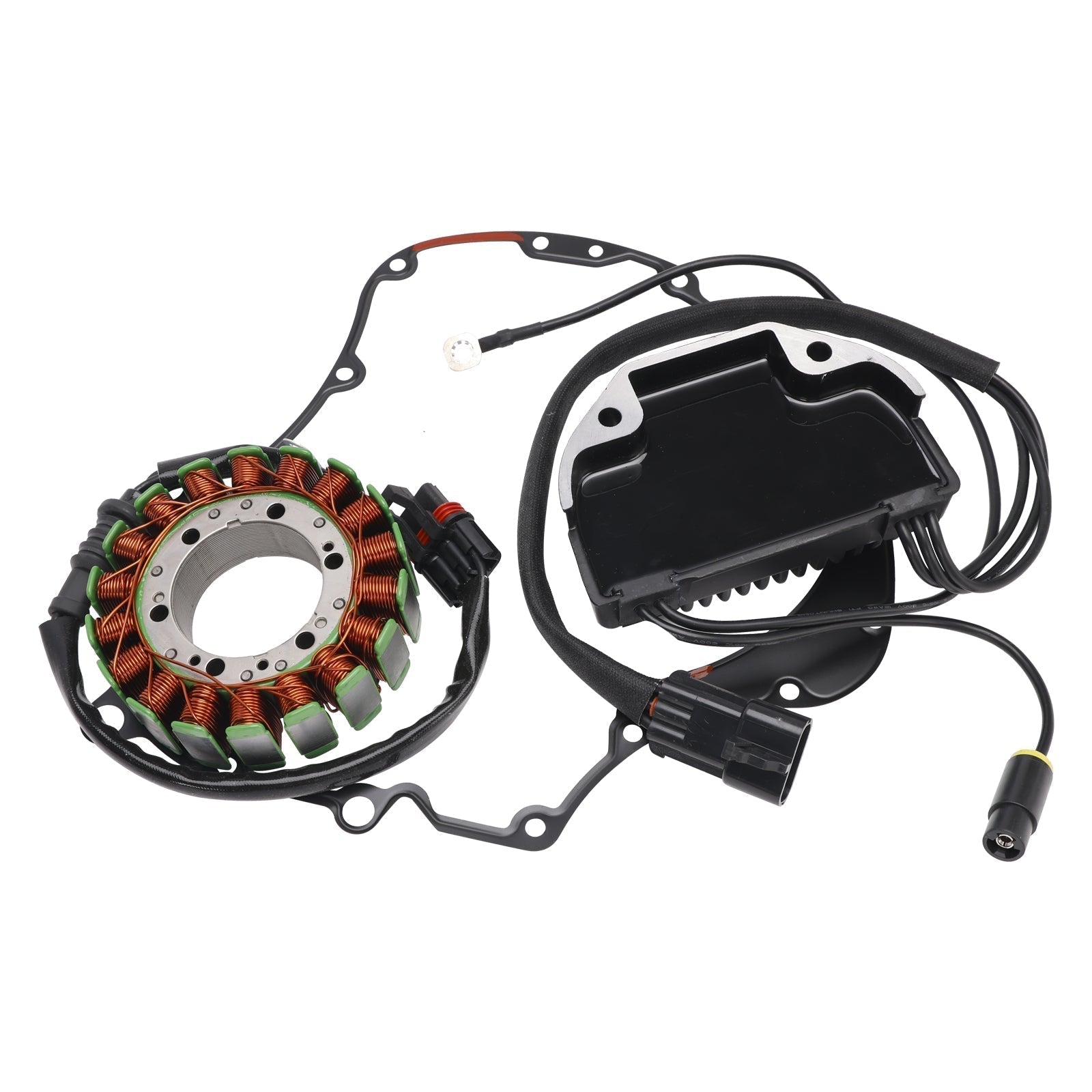 2006-2007 VRSCR 1HCZ VRSCR Street Rod Generador Estator Regulador Rectificador y Junta 30734-04K