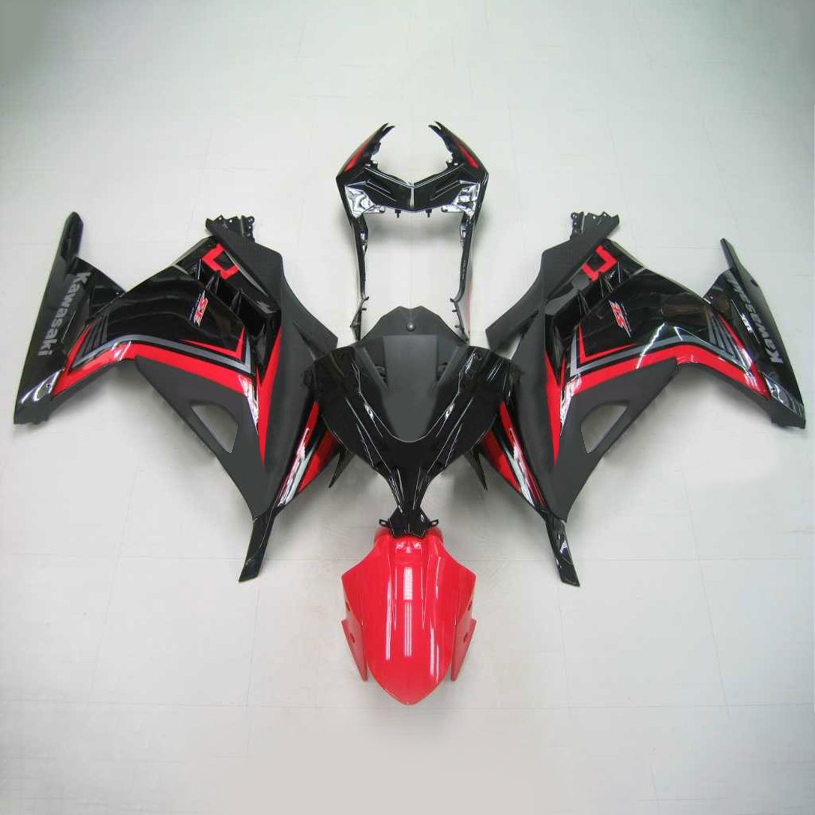 2013-2017 Kawasaki EX300 / Ninja 300 Zestaw owiewek wtryskowych z tworzywa sztucznego ABS