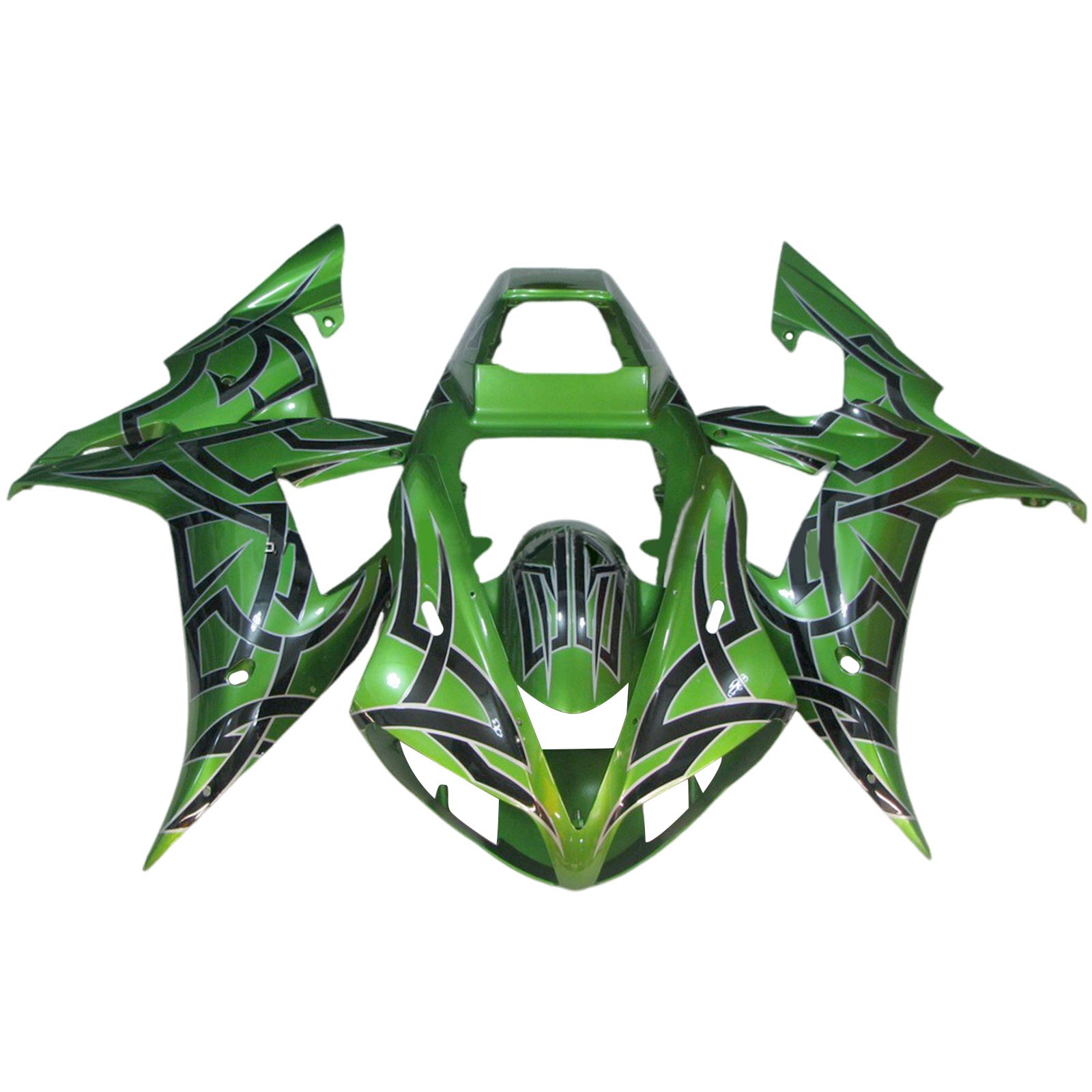 2002-2003 Yamaha YZF 1000 R1 Kit de carenado de inyección Carrocería de plástico ABS