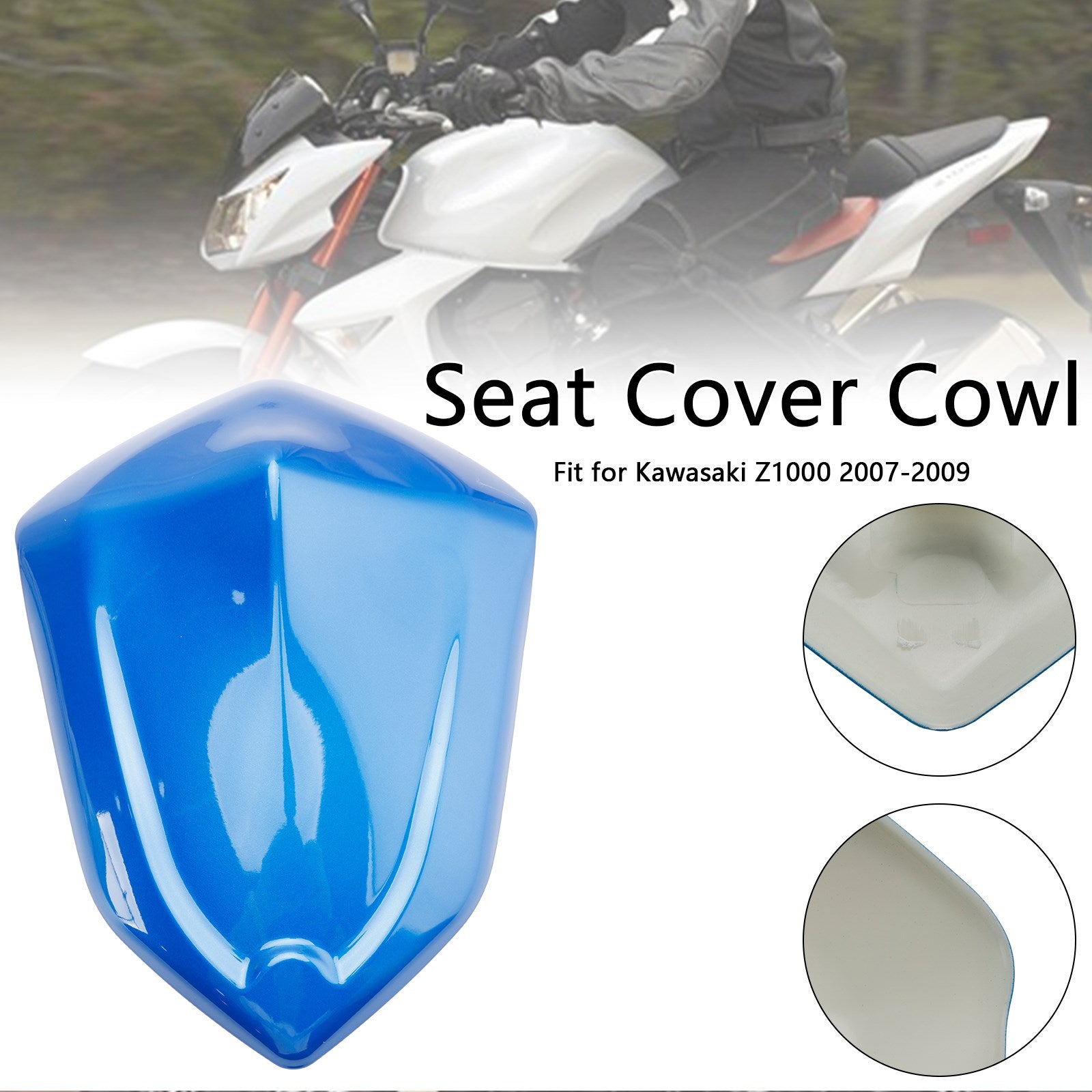 Capot de carénage de siège arrière pour Kawasaki Z1000 2007-2009
