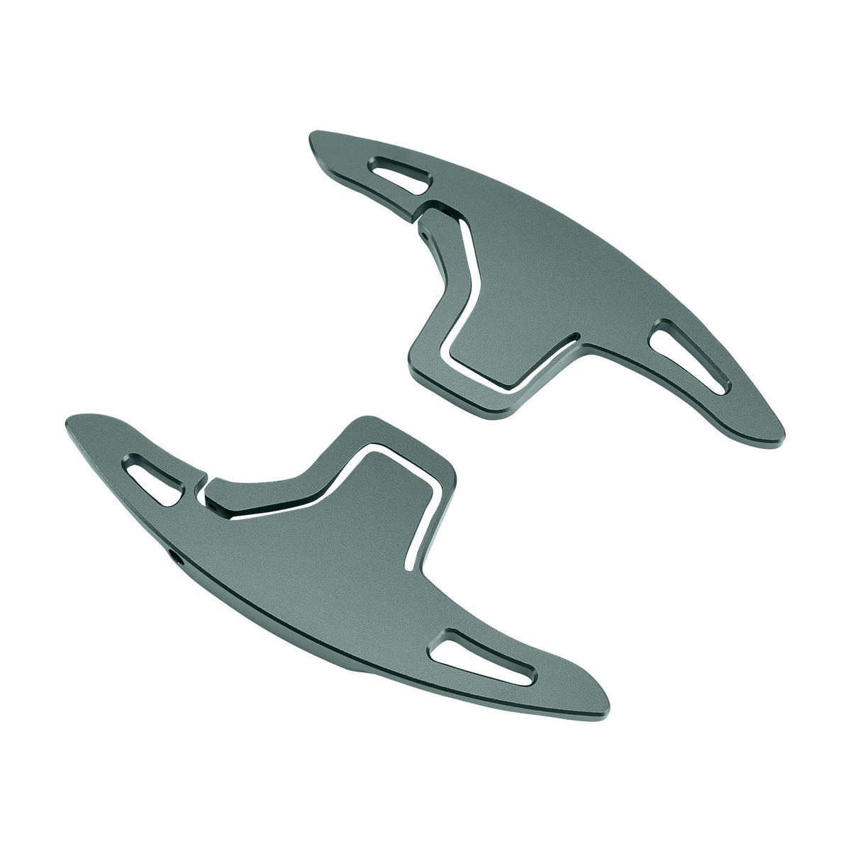 Palettes de changement de vitesse au volant pour Kia K5 2016-2019, gris aluminium