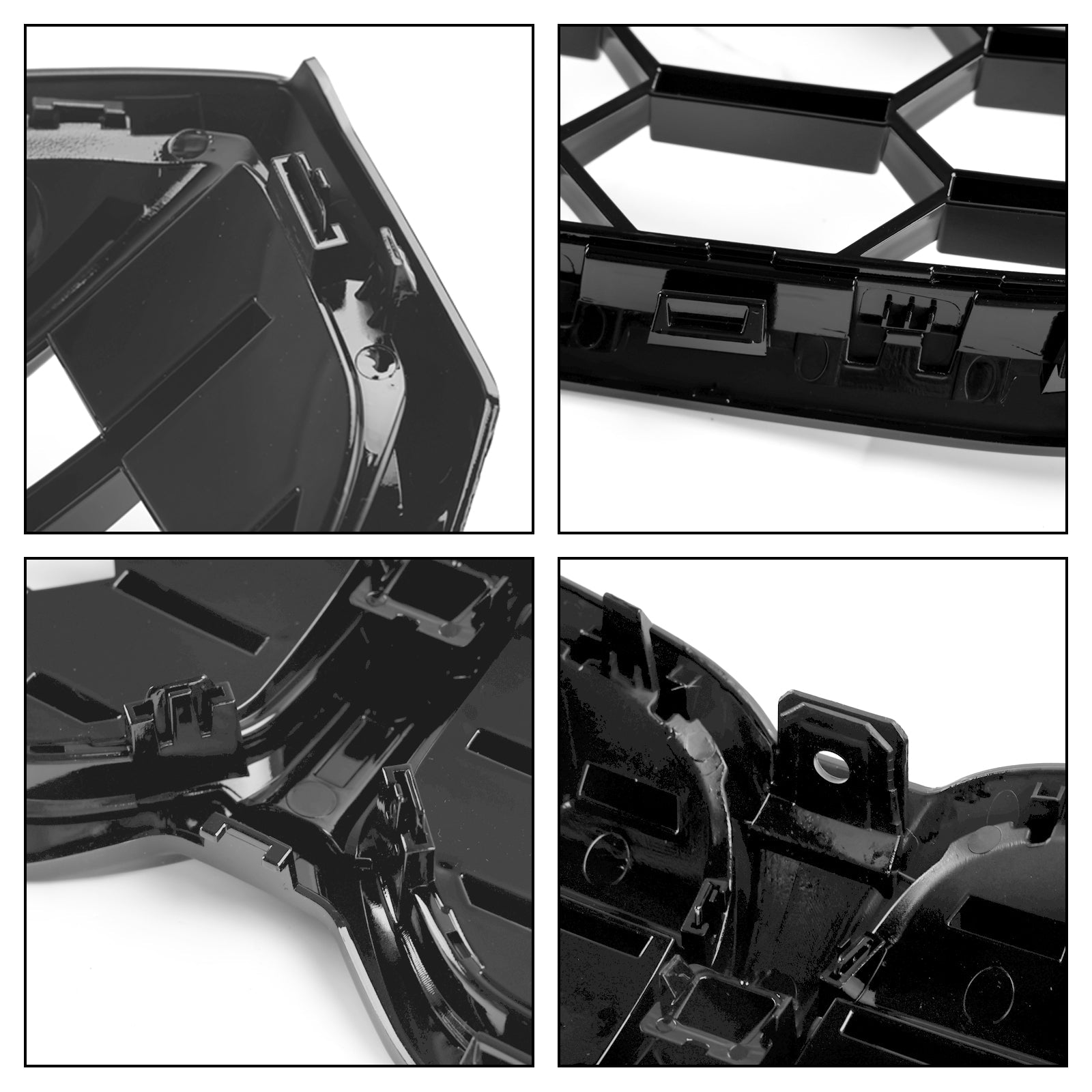 2023-2024 BMW G20 320i 330i M340i Parrilla delantera negra brillante