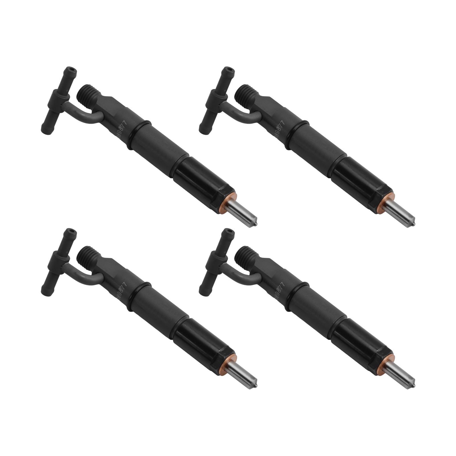 4 inyectores de combustible para motor Cummins B3.3 QSB3.3 4089877 4955572 4944482