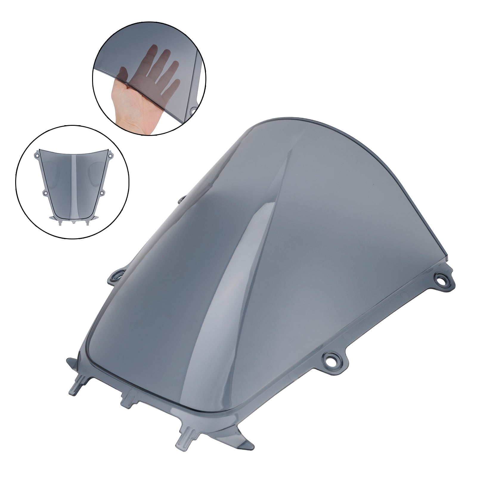 Pare-brise/carénage de pare-brise compatible avec YAMAHA YZF R9 2025