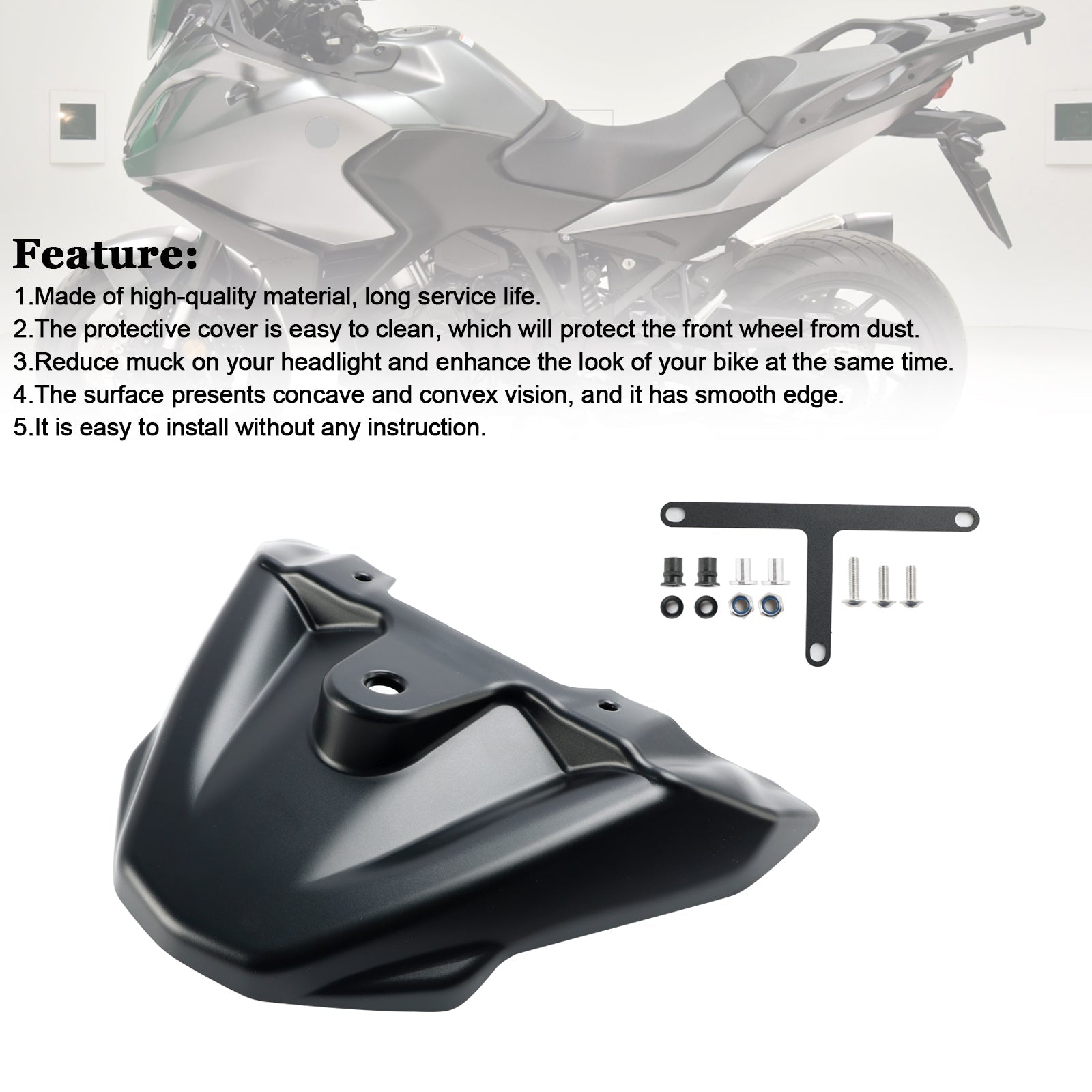 Estensione del pannello di trasporto prima della Honda NT1100 2022-2024