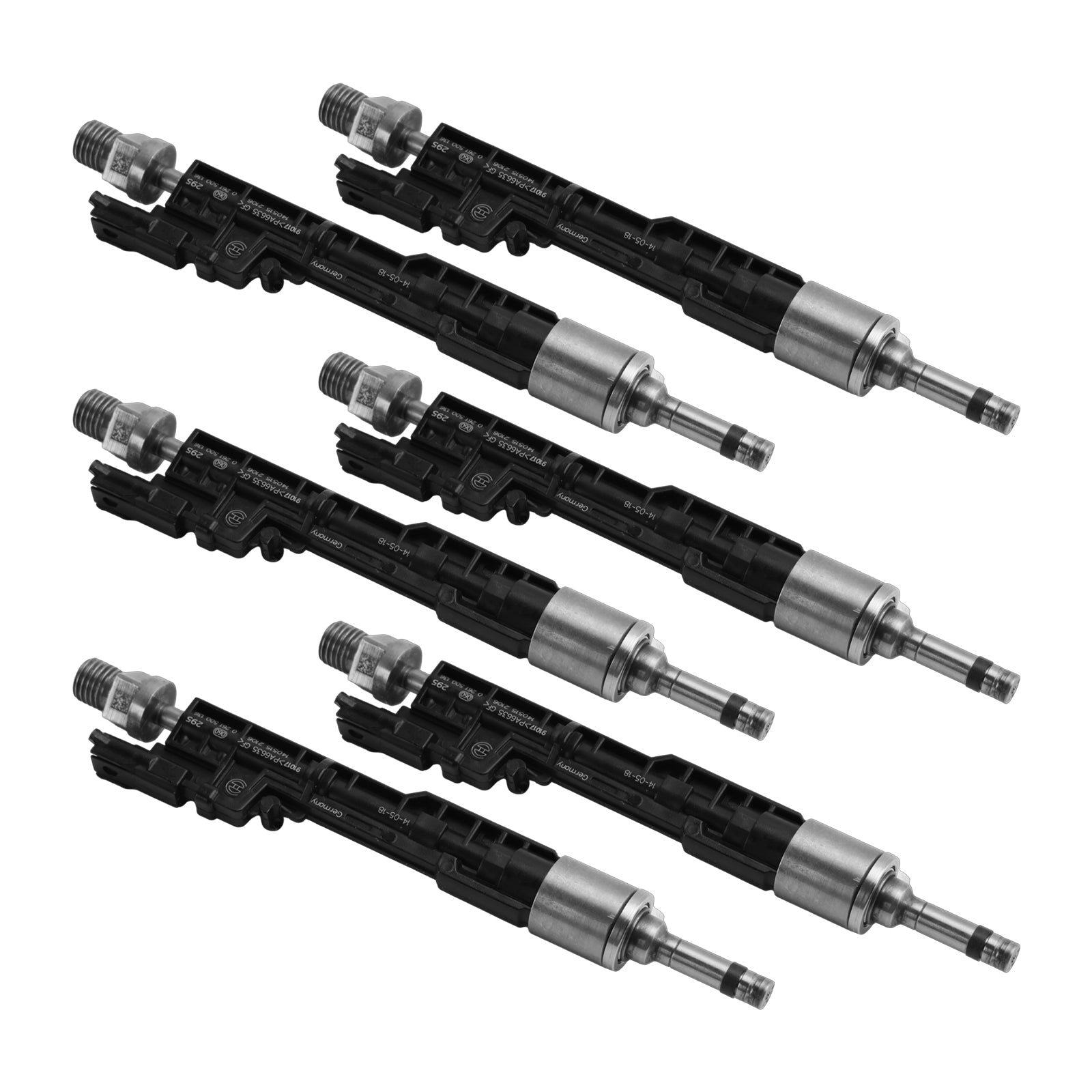 6 kpl polttoainesuuttimen sarja malleihin BMW F10 M5, F06, F07, F12, F13, F15 ja X5 (viitteet : 0261500136 ja 13647599876)