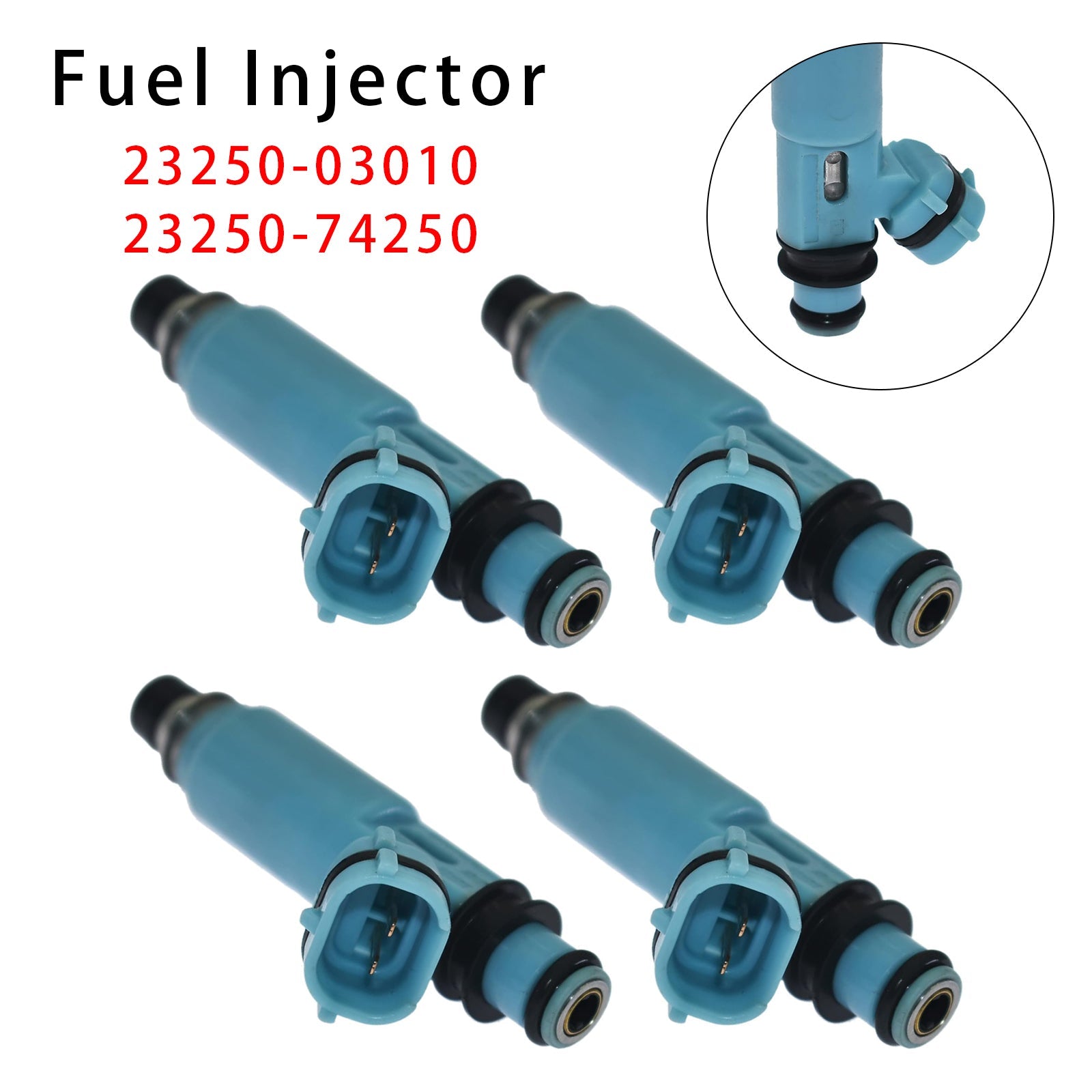 4 iniettori di carburante per Toyota Solara Camry 2.2L 23250-03010 23250-74250