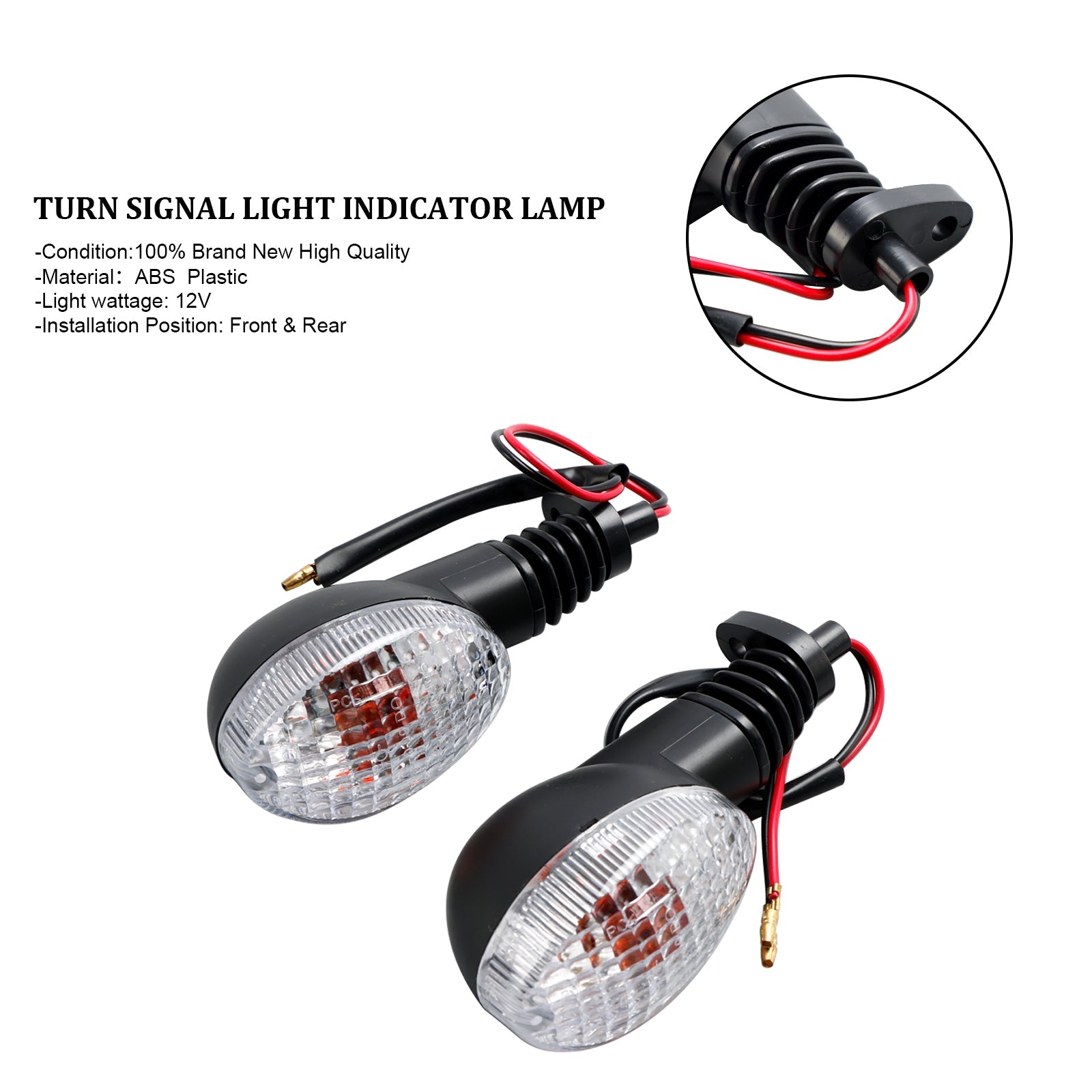 Luz indicadora para Kawasaki Ninja250R KLX 125 150 250 300