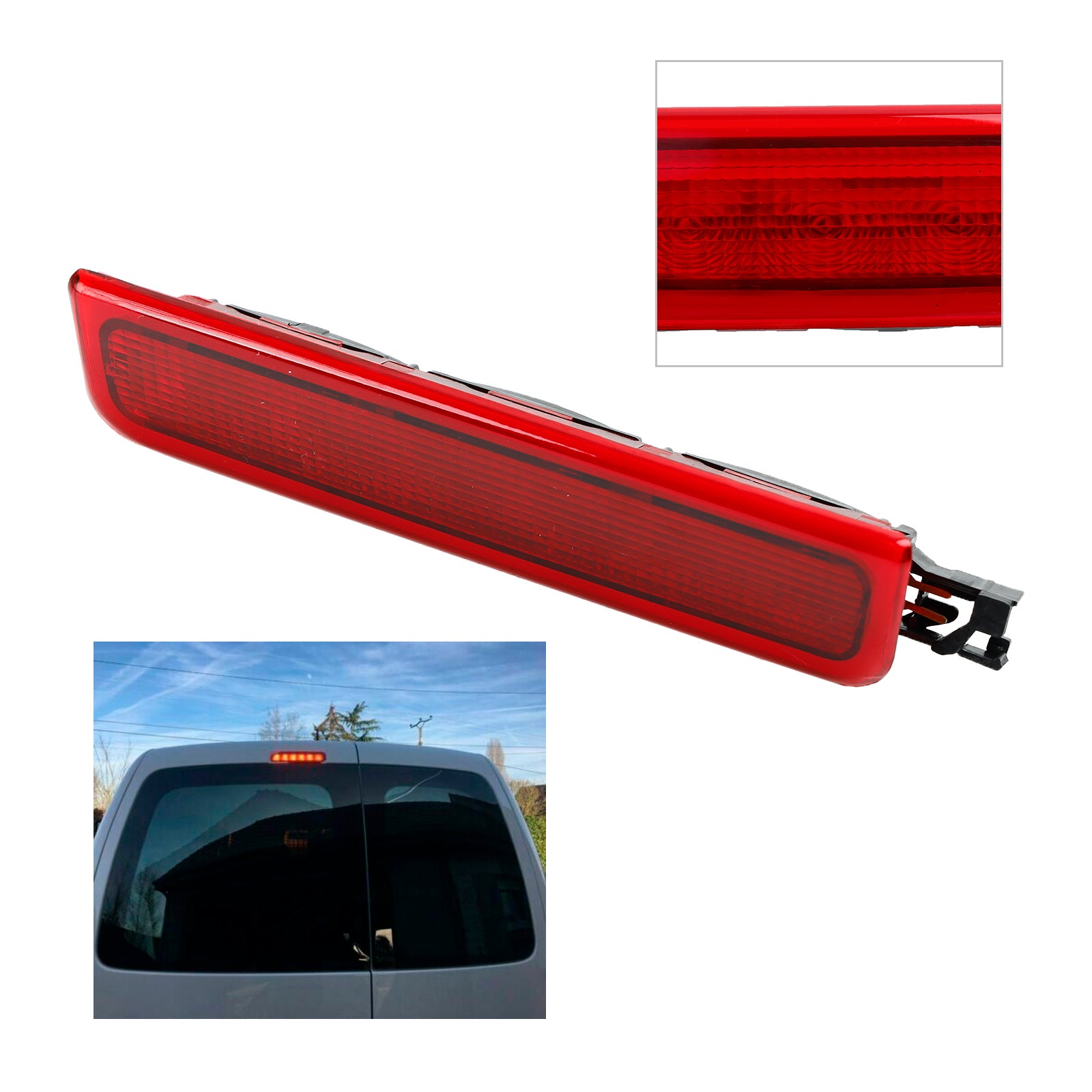 2004-2015 VW CADDY III BOX ESTATE Feu stop arrière 2K0945087A 2K0945087C Générique