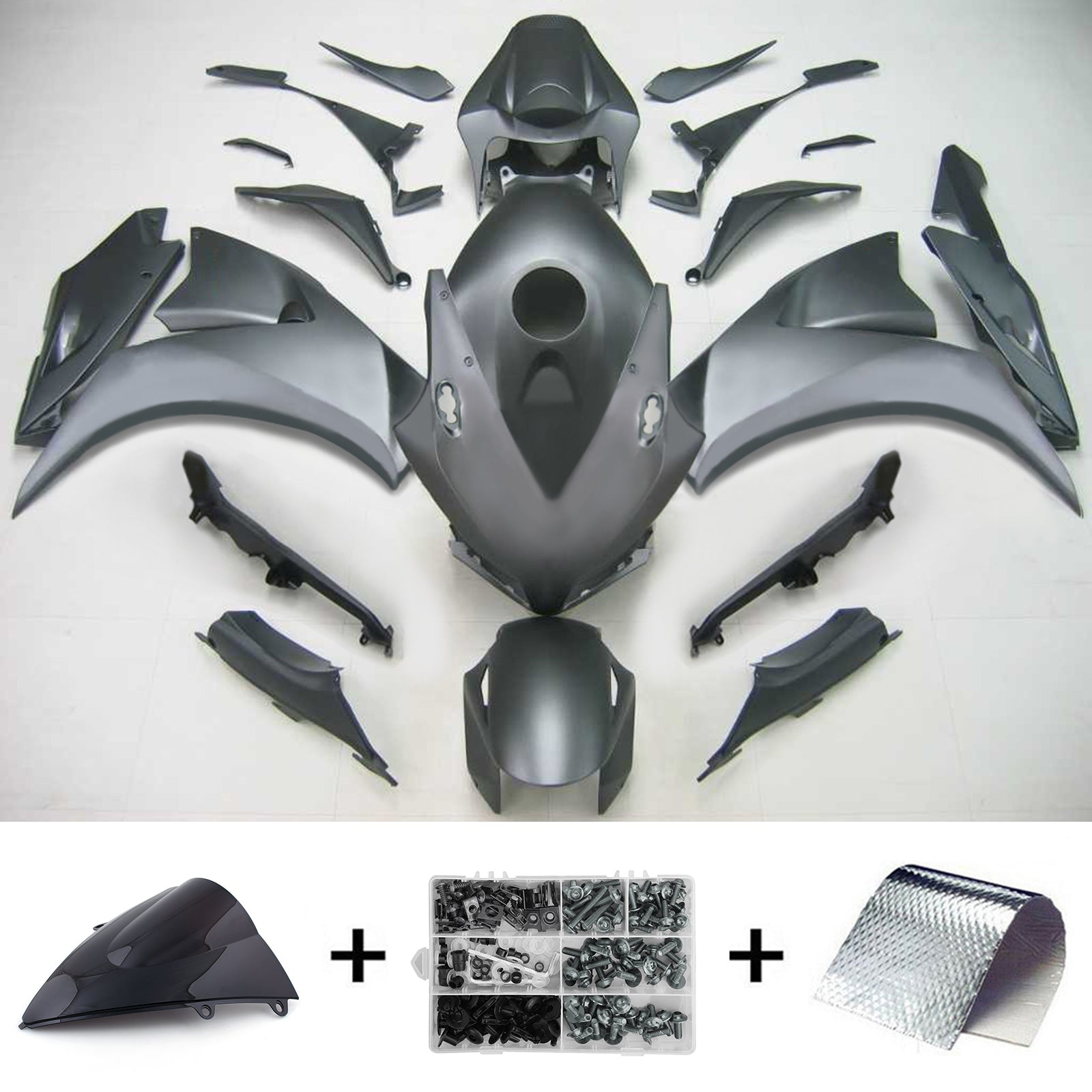 Kit de carénage par injection, carrosserie en plastique ABS pour Honda CBR1000RR 2012-2016