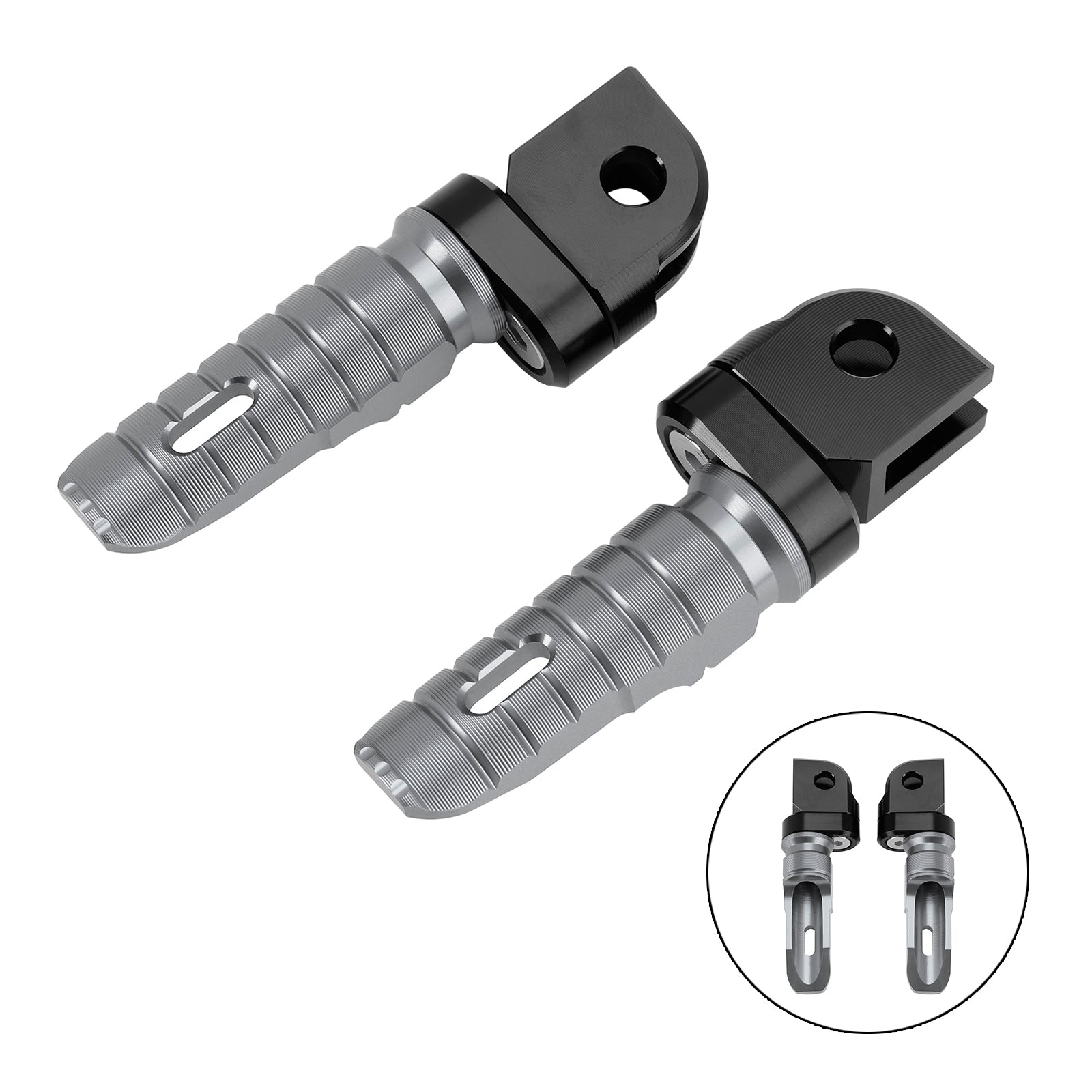 Front poggiapiedi per Kawasaki ZX-4R ZX-4RR 2024-2025 Ninja 400 2018-2024